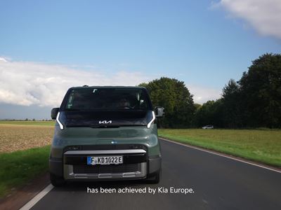 Kia PV5 Cargo sets a GUINNESS WORLD RECORDS™ title - Subtitled Kia PV5 Cargo sets a GUINNESS WORLD RECORDS™ title - Subtitled
