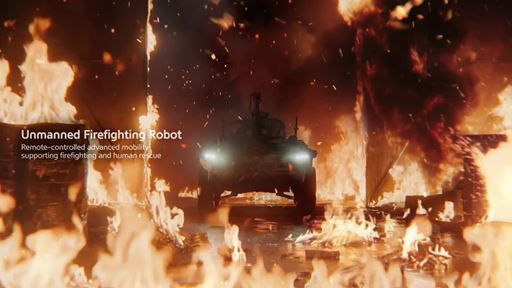 hyundai-motor-group-unmanned-firefighting-robot---a-safer-way-home