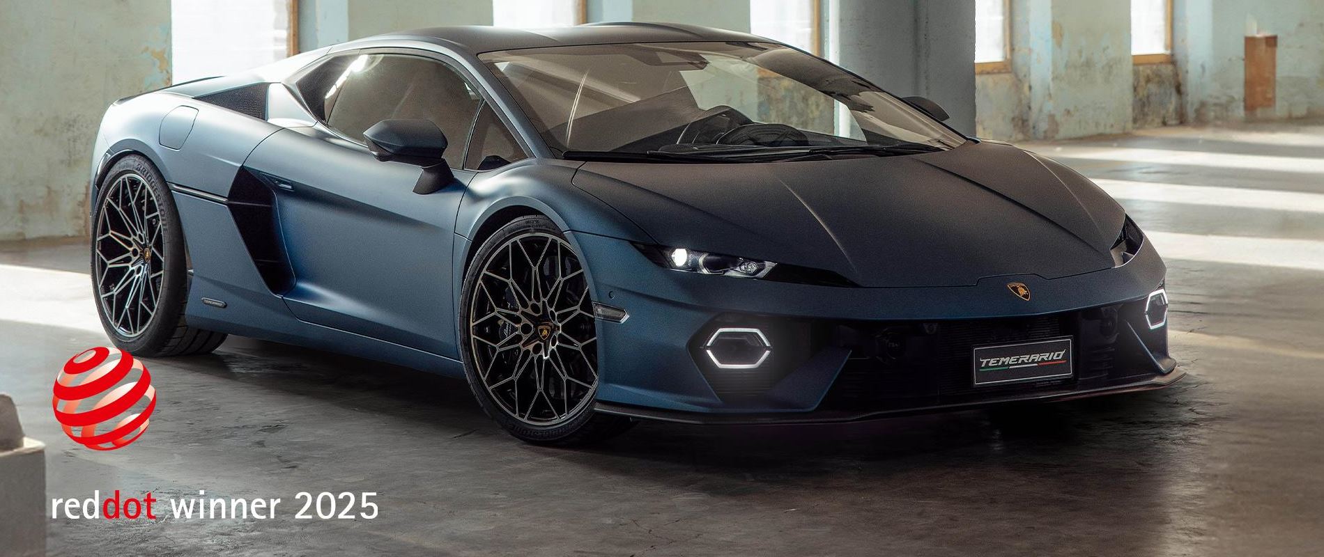 Automobili Lamborghini triumphs at the 2025 Red Dot Awards with the entire hybrid range