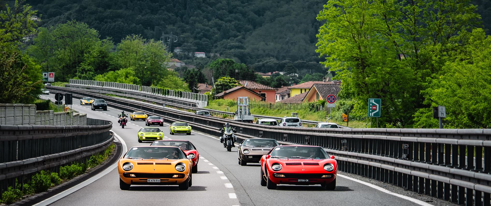 Lamborghini Polo Storico Giro Miura celebrates its 60th anniversary with a tour
