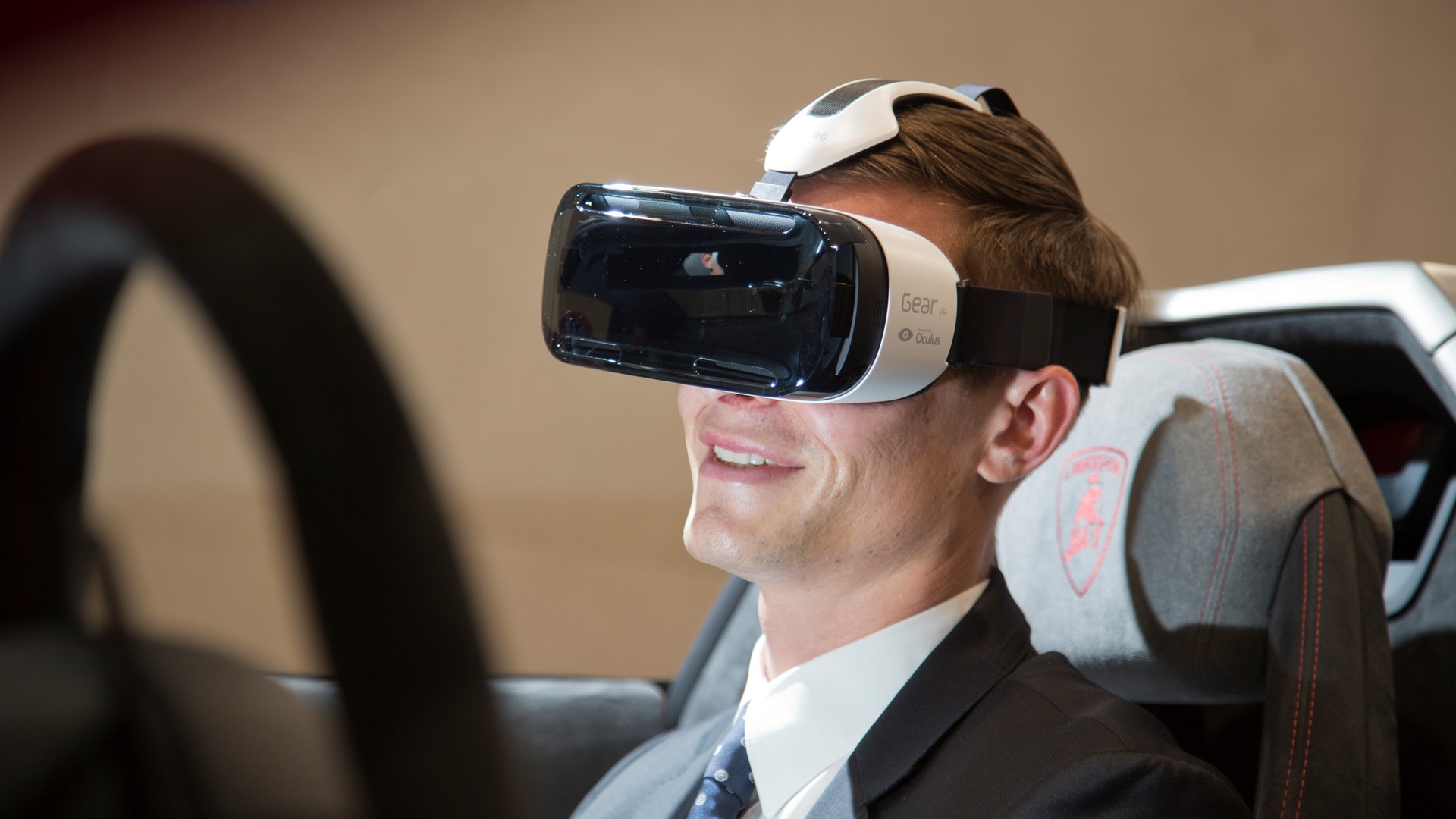 Samsung and Lamborghini come together to create the first virtual driving experience