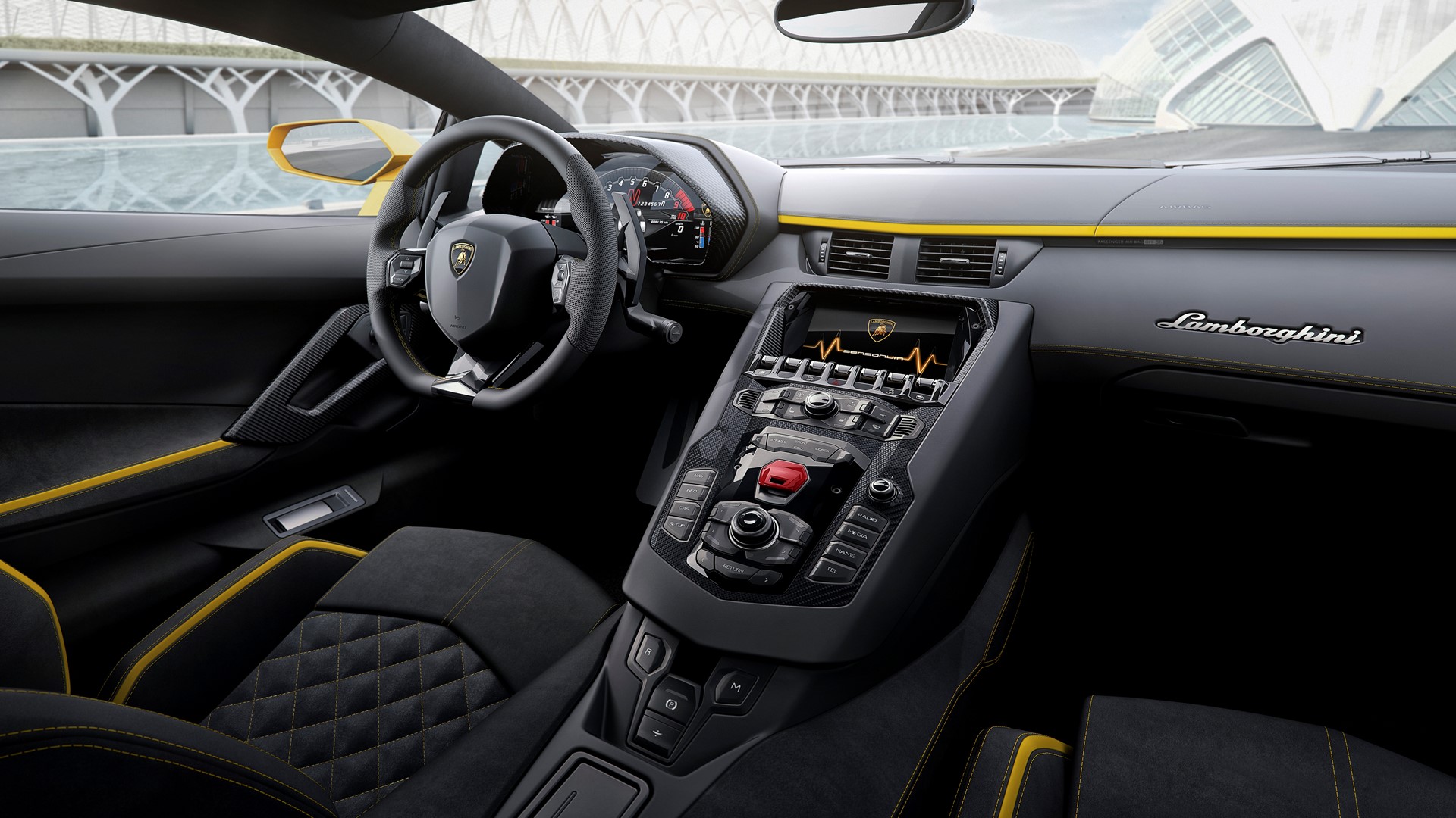 Aventador S Interior