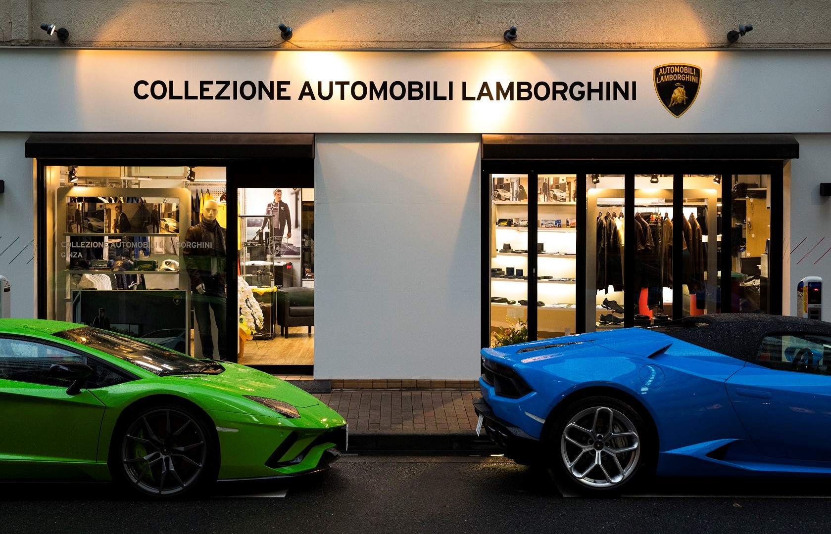 Collezione Automobili Lamborghini Ginza