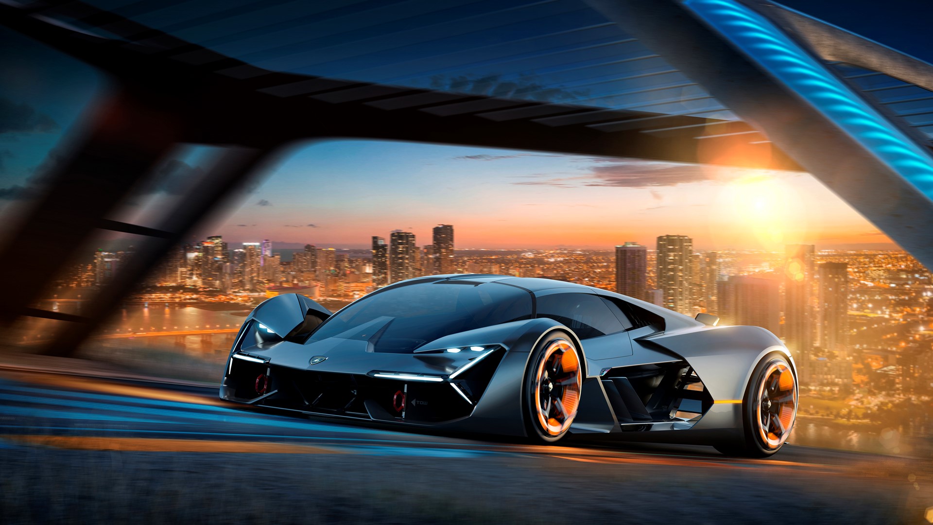 Lamborghini Terzo Millennio 3-4 Front