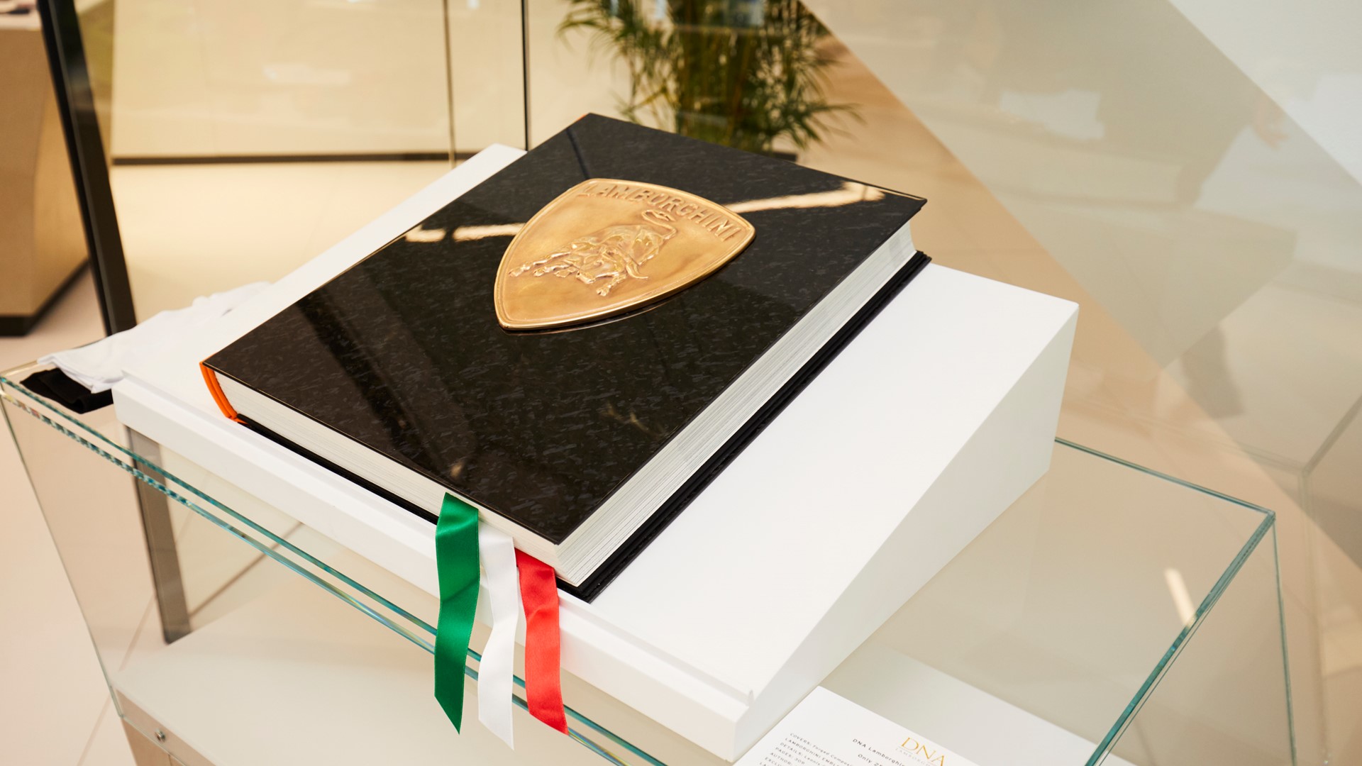 DNA Lamborghini book by D’Oro Collection at IAA 2019 in Frankfurt