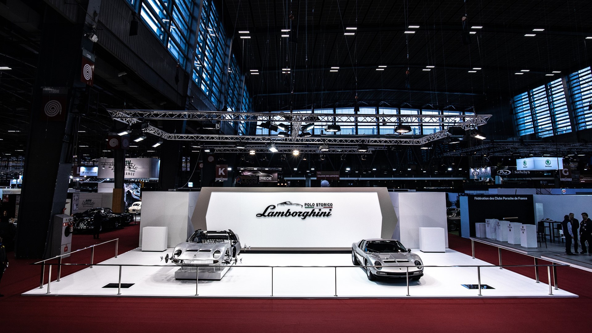 Lamborghini Polo Storico at Retromobile Paris 2020