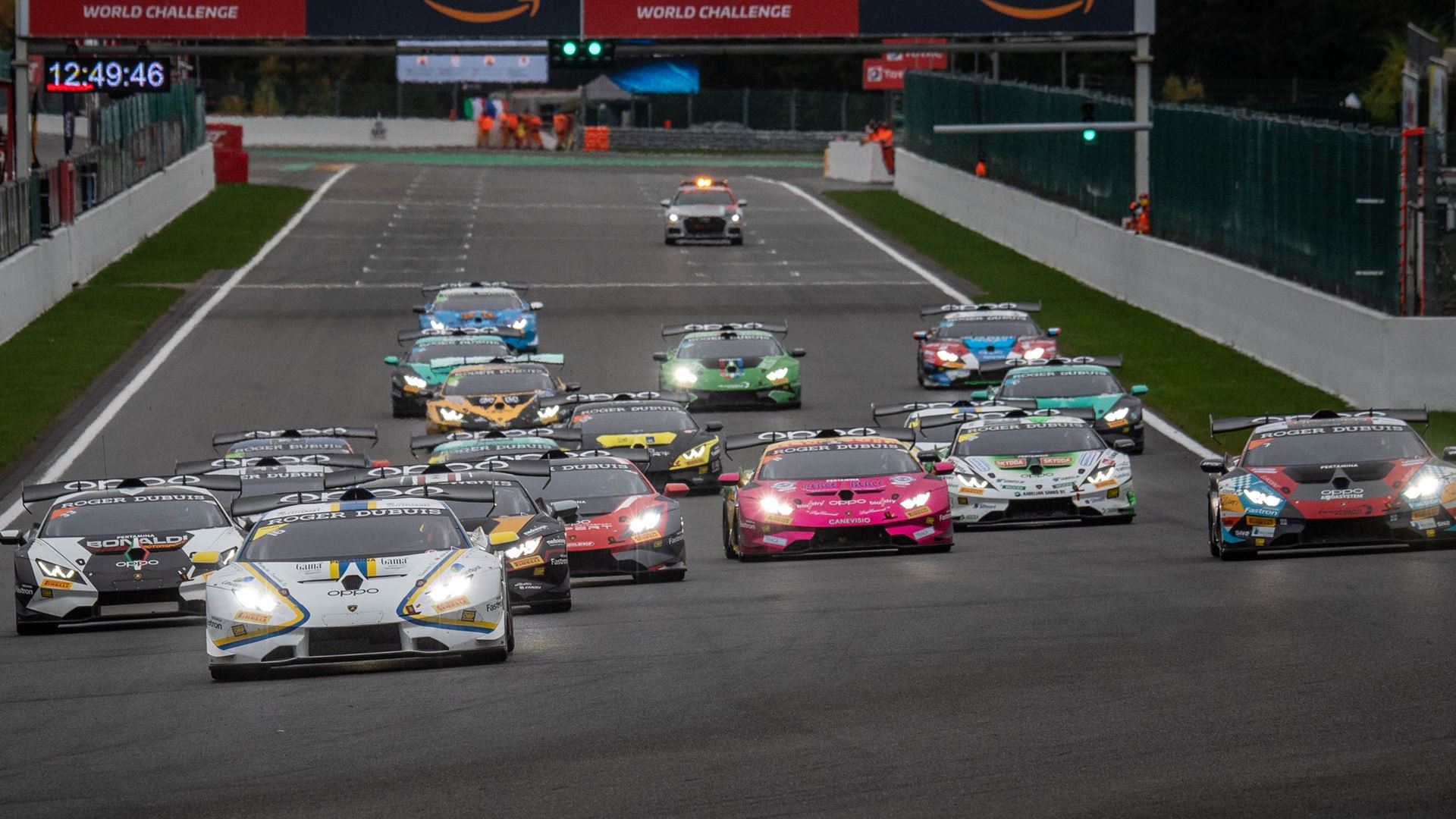 Lamborghini Super Trofeo Europe - start Race 2