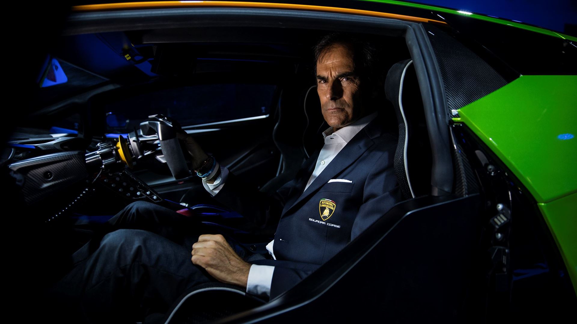 Emanuele Pirro - Lamborghini Essenza SCV12