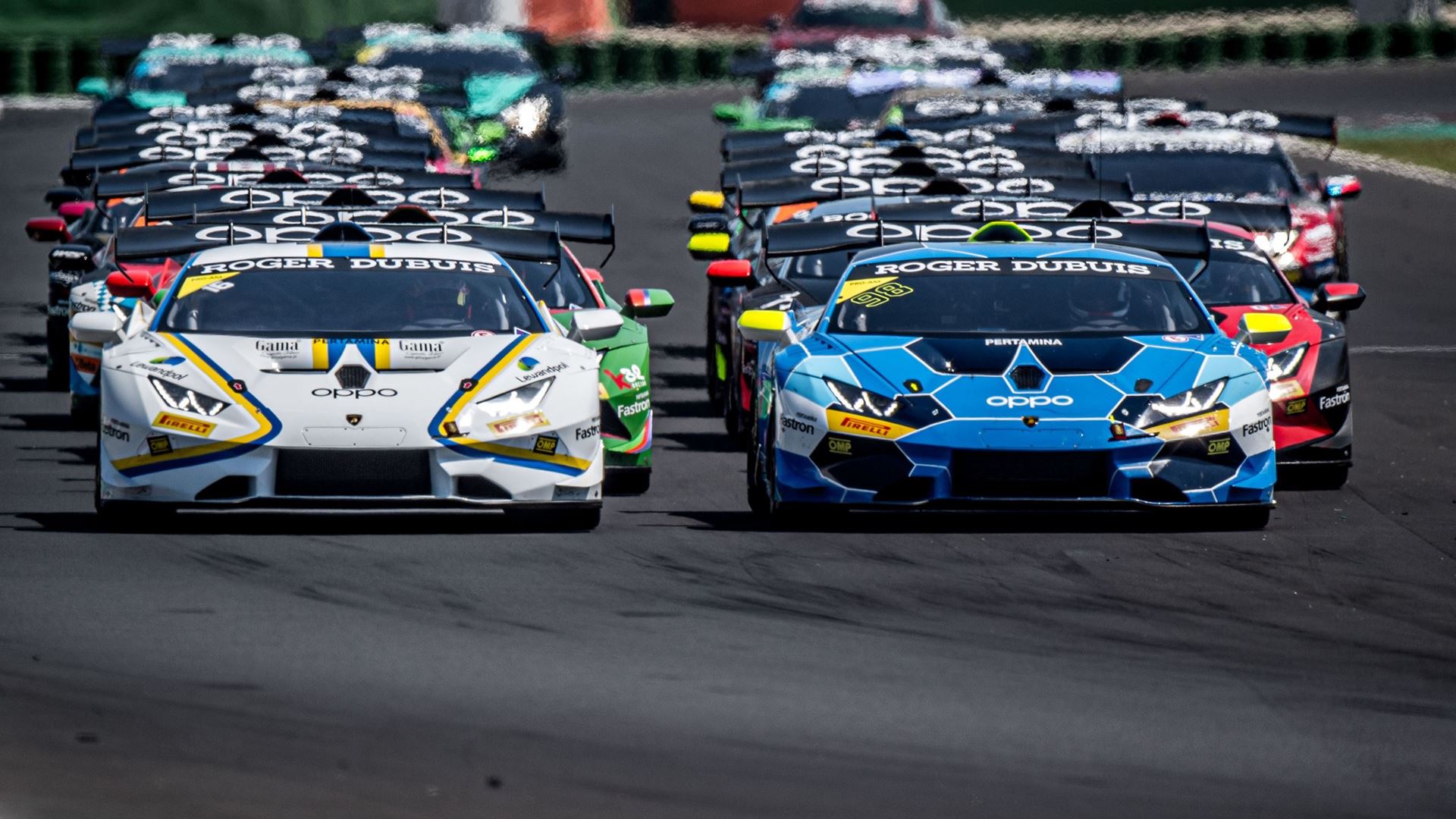 Lamborghini Super Trofeo - start