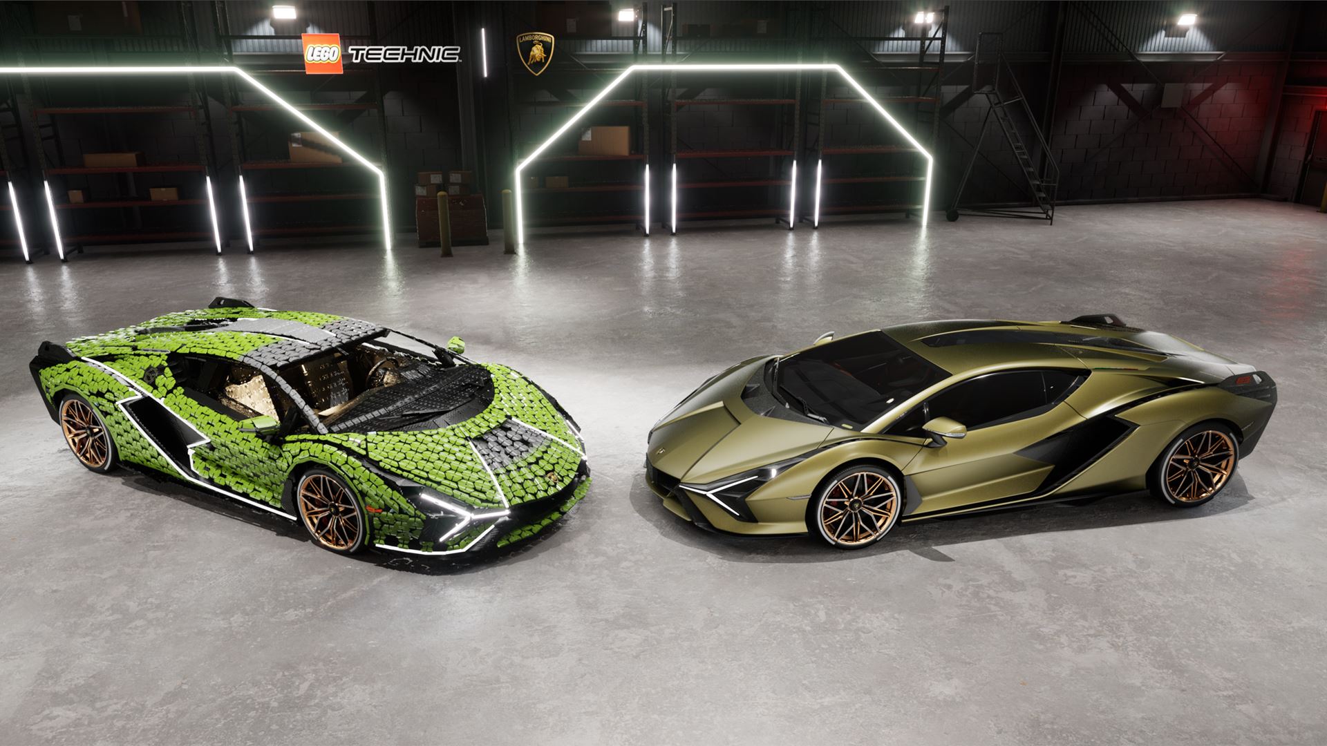 Automobili Lamborghini builds dream cars, also with LEGO® Technic