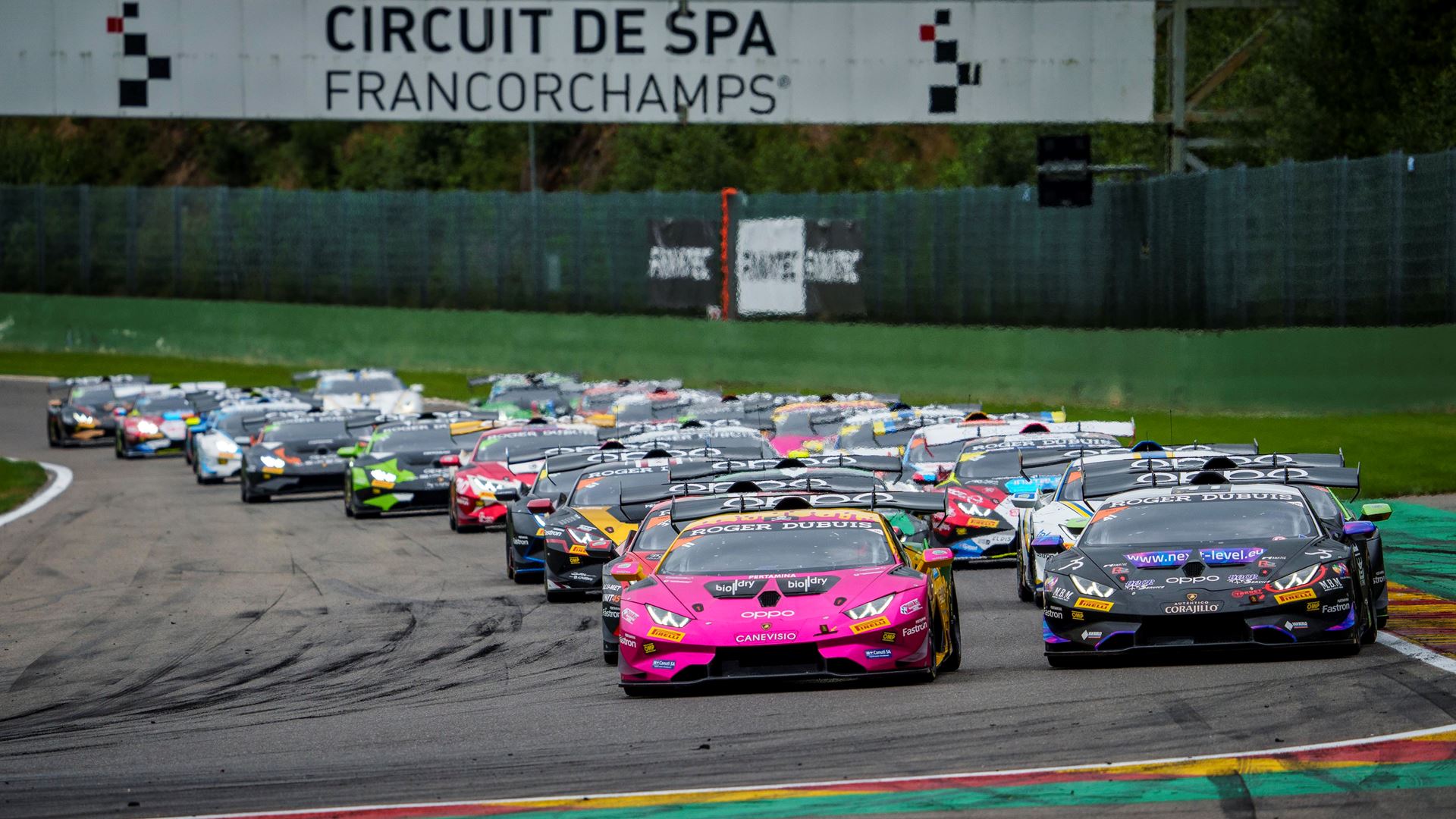Lamborghini Super Trofeo Europa - Spa start Race