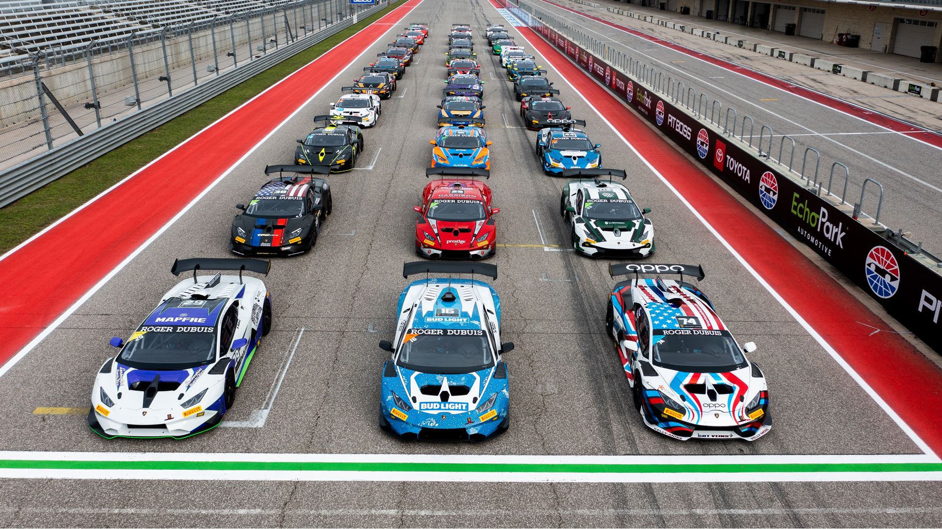 Lamborghini Super Trofeo North America - Starting Grid