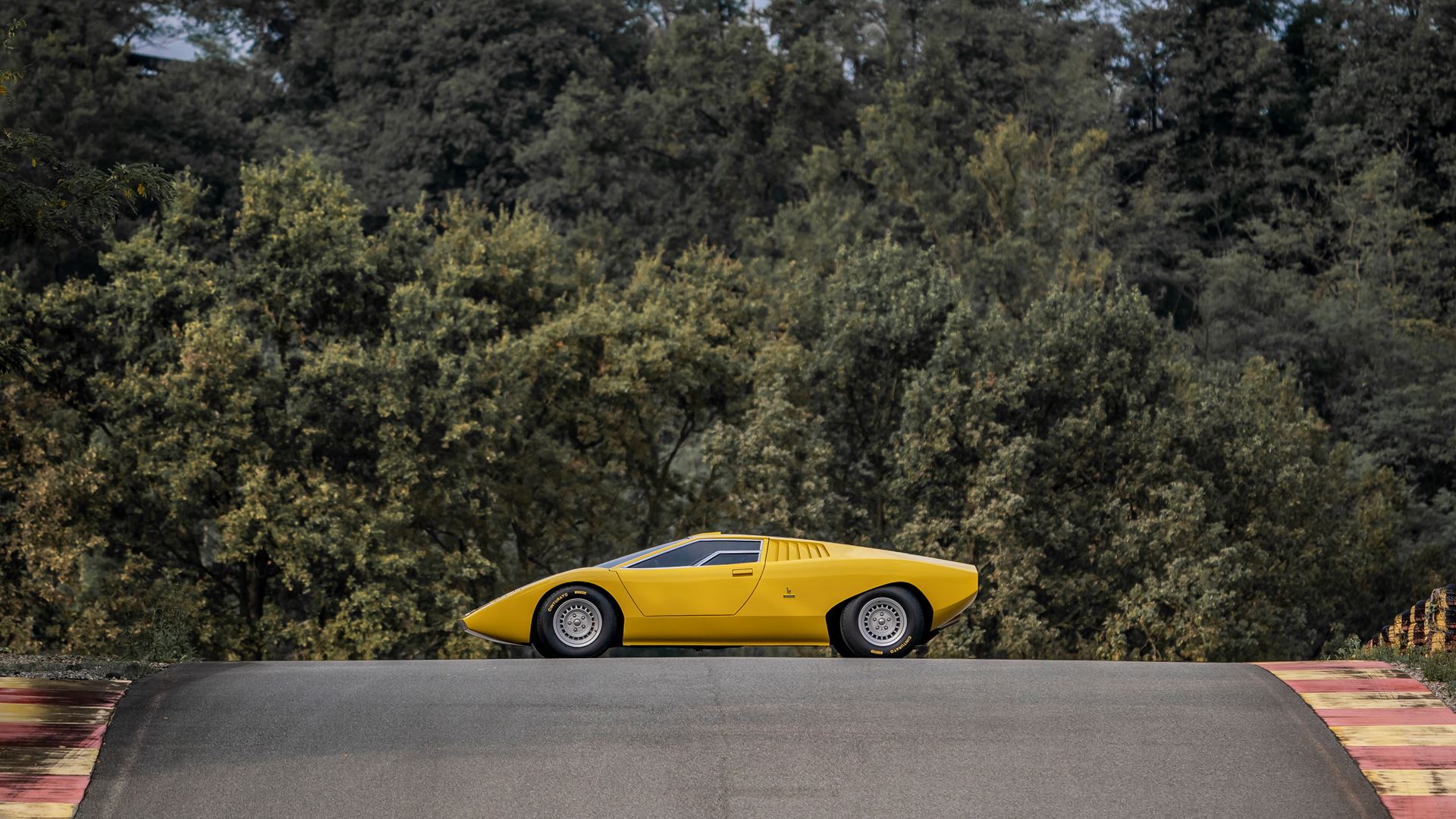The 1971 Lamborghini Countach LP 500 reconstruction is officially unveiled  at a special event