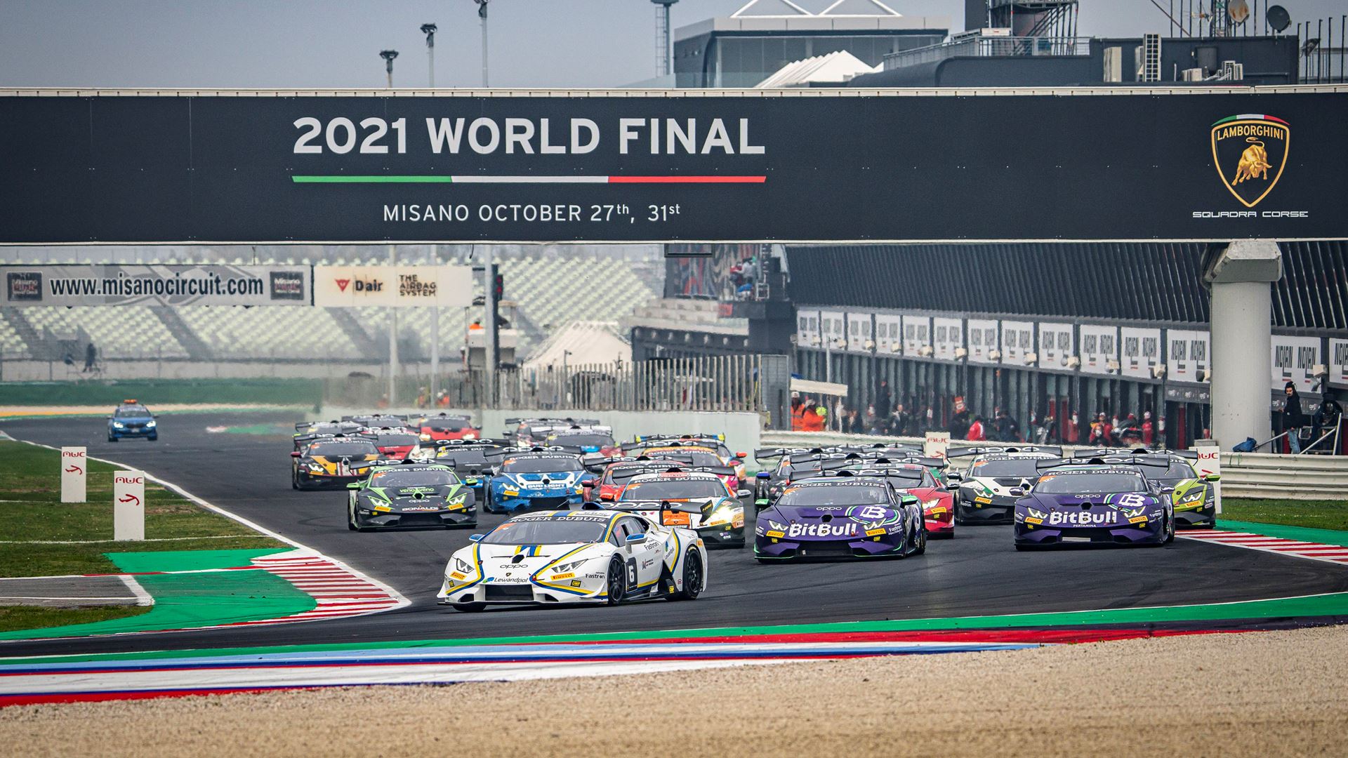 Lamborghini Super Trofeo World Finals   race start