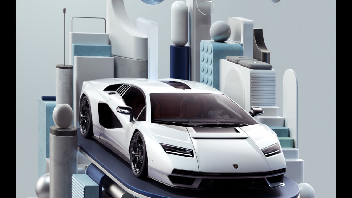 Five new Lamborghini Countach LPI 800-4 posters for the walls of future generations - Image 3