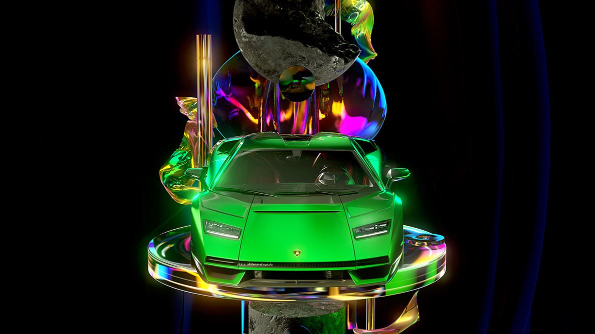 Five new Lamborghini Countach LPI 800-4 posters for the walls of future generations - Image 5