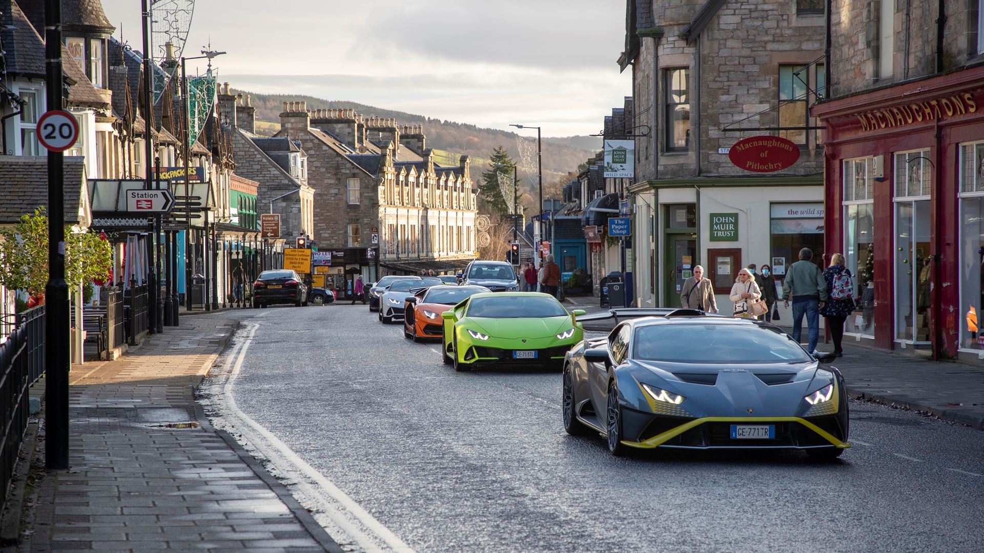 Lamborghini Scotland Tour