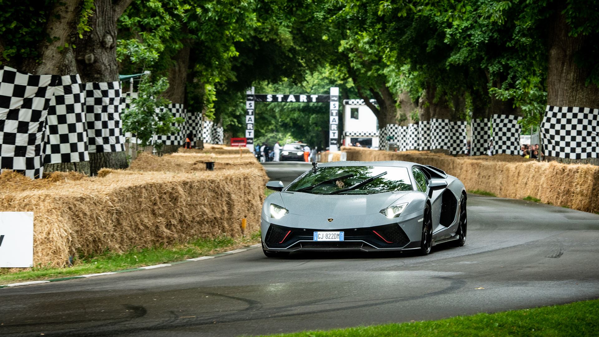 Goodwood Festival of Speed 2022 Aventador Ultimae Run up the hill