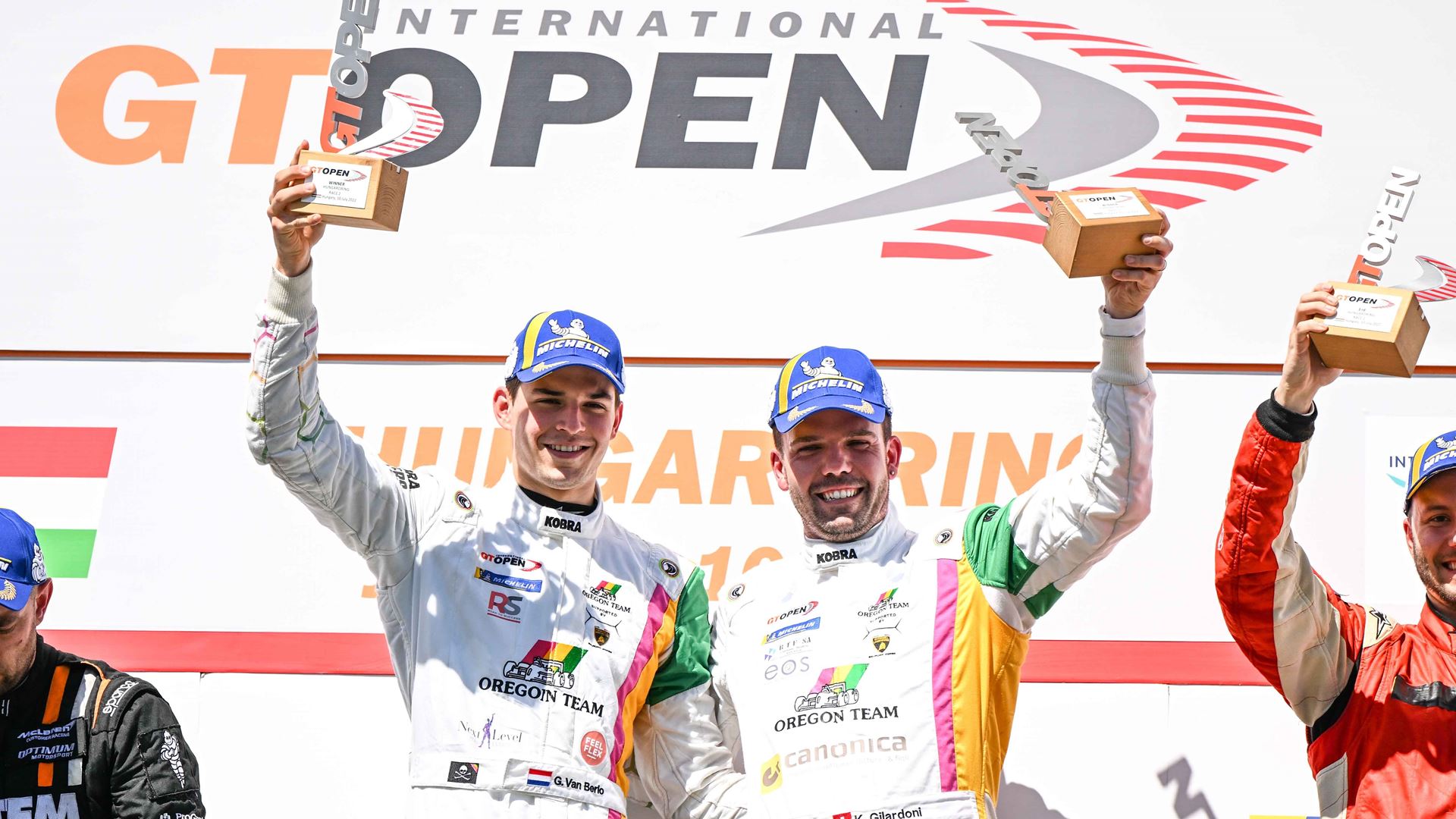 Lamborghini - Oregon Team GT Open 2022 - Van Berlo - Gilardoni - Podium