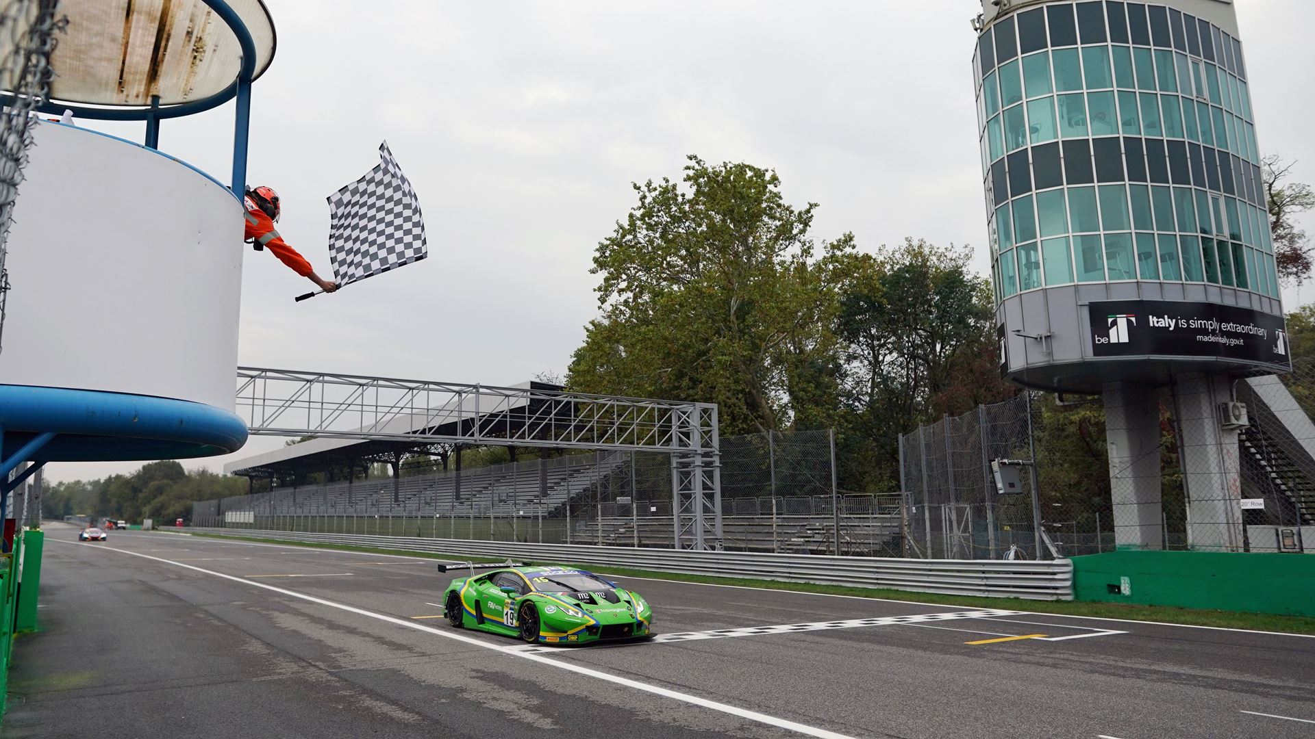 Lamborghini GT3 Liberati - Nemoto - Monza - Finish line
