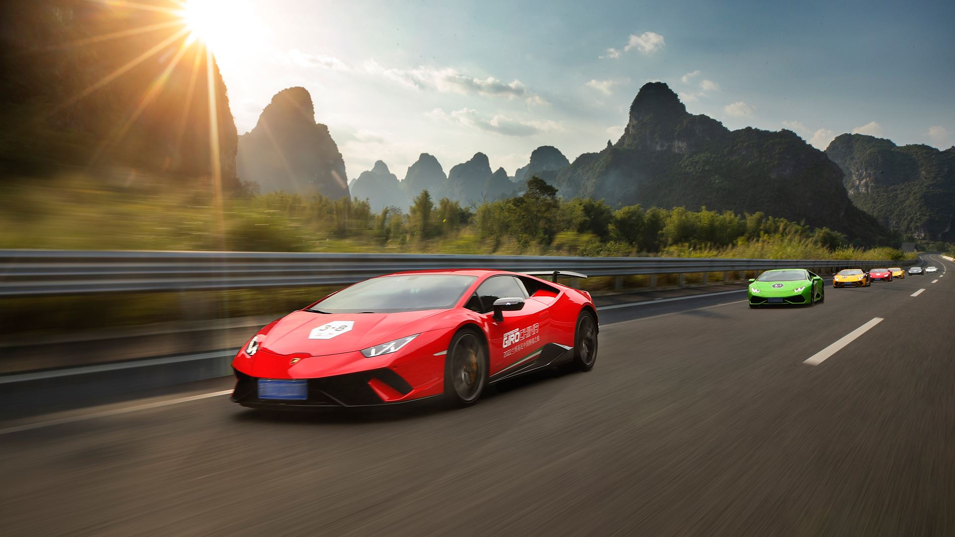 Lamborghini Esperienza Giro China sets a new mileage record