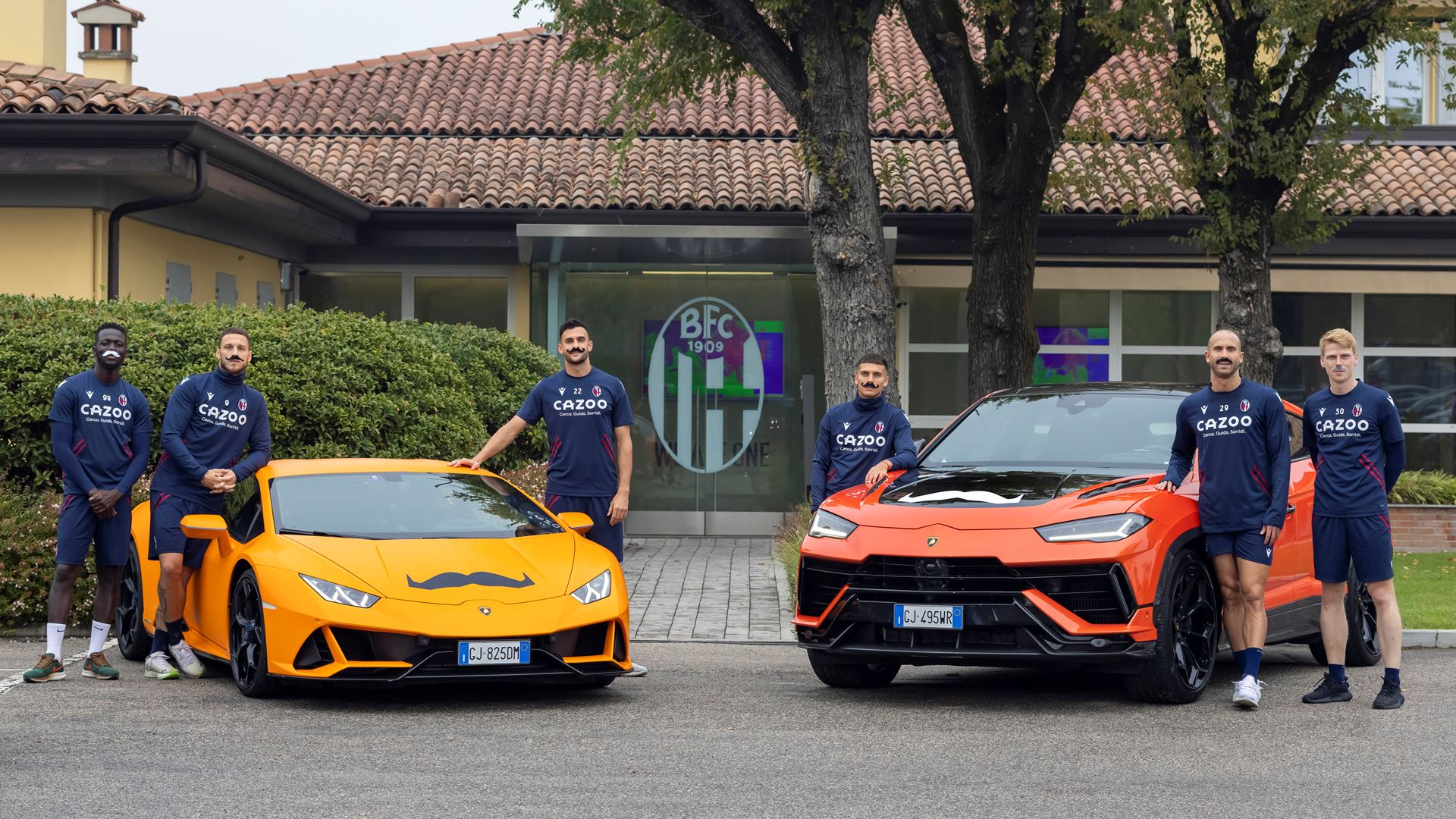 Automobili Lamborghini and Bologna Football Club together for Movember