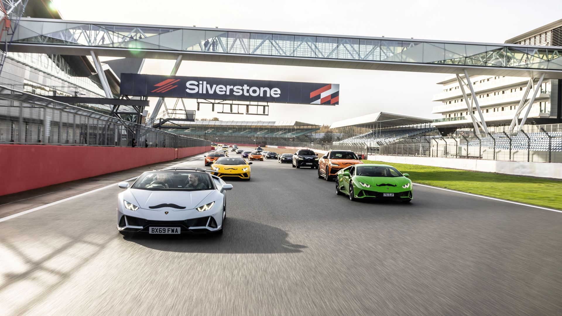 Movember at Silverstone track