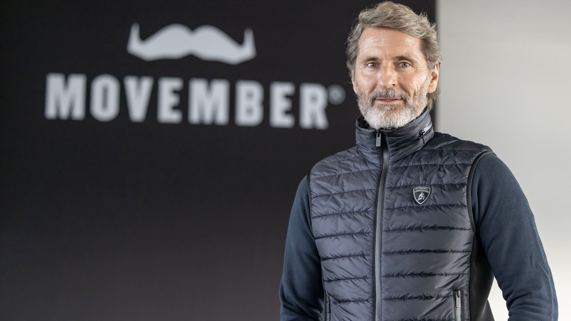 Stephan Winkelmann, Automobili Lamborghini Chairman and CEO at Movember Silverstone