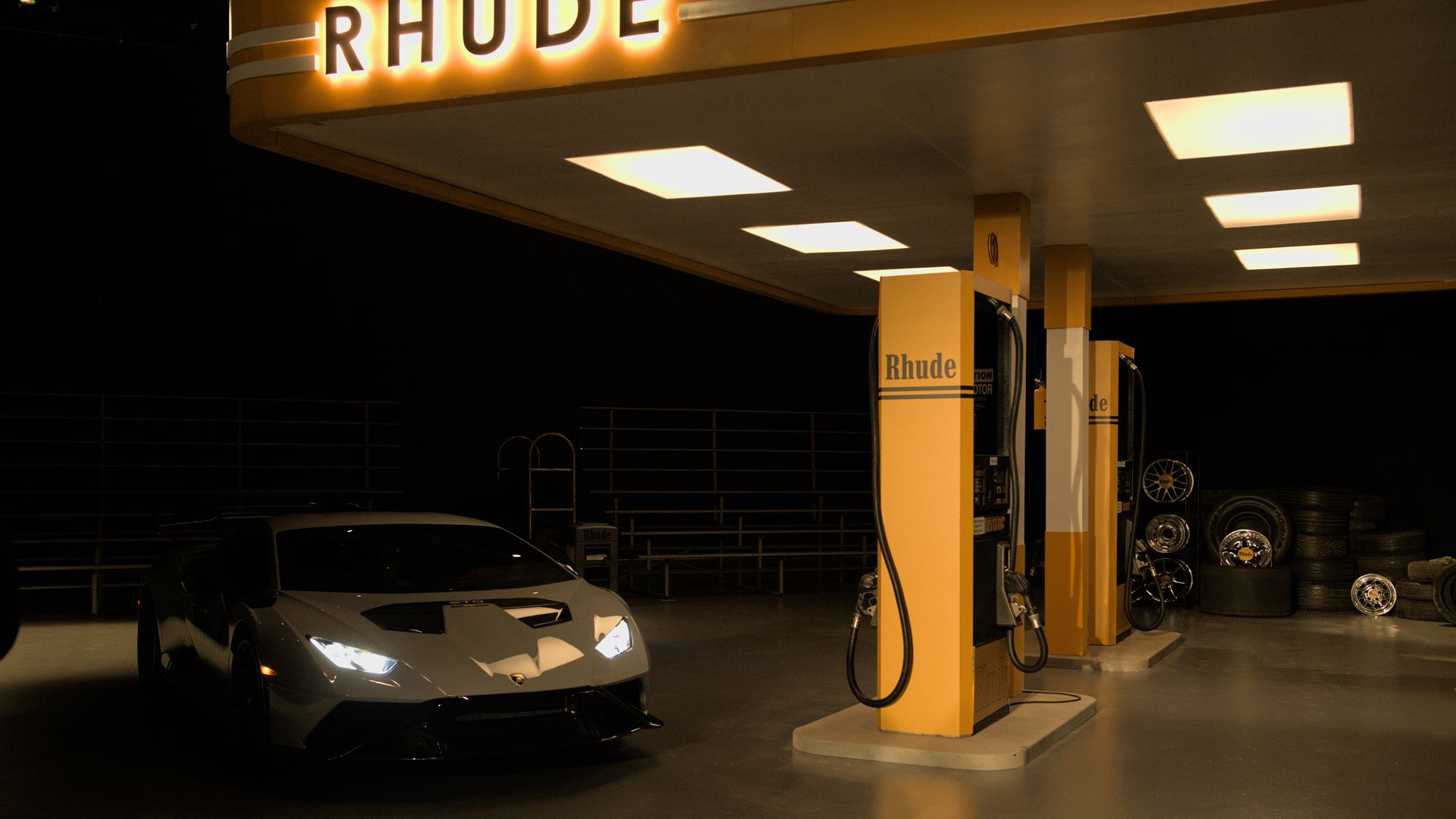 Automobili Lamborghini and Rhude in Los Angeles
