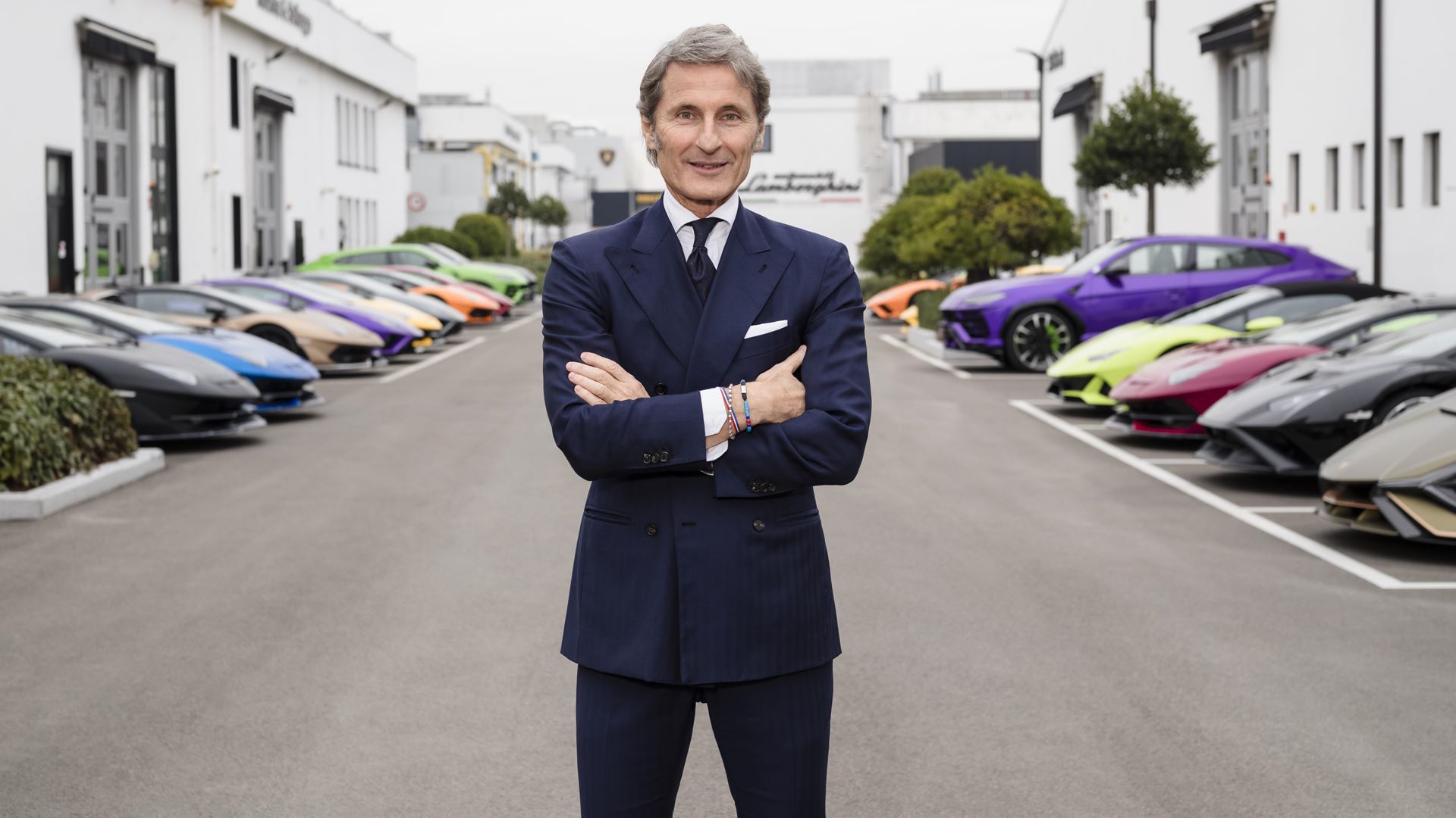 Stephan Winkelmann the Chairman and CEO of Automobili Lamborghini