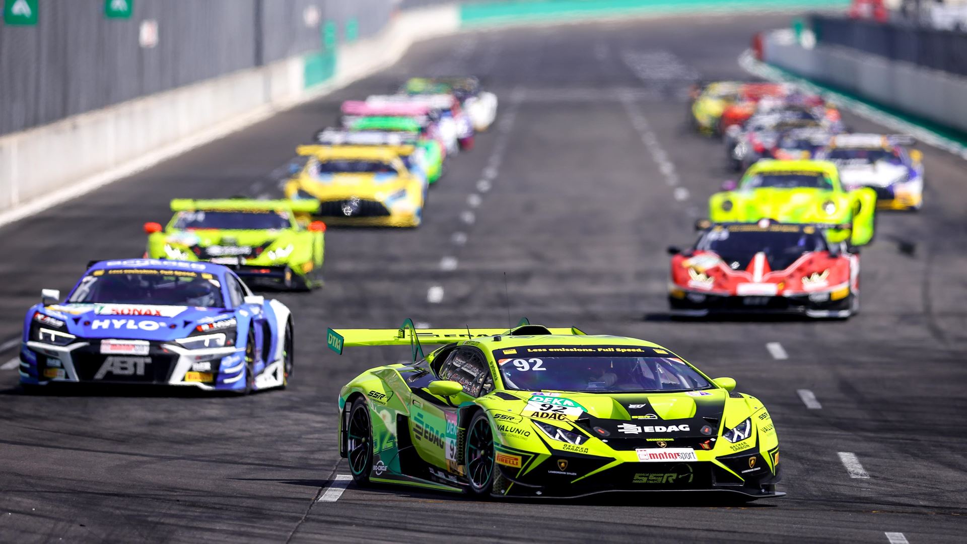 Bortolotti gives Lamborghini fourth DTM victory of the season in second Lausitzring race