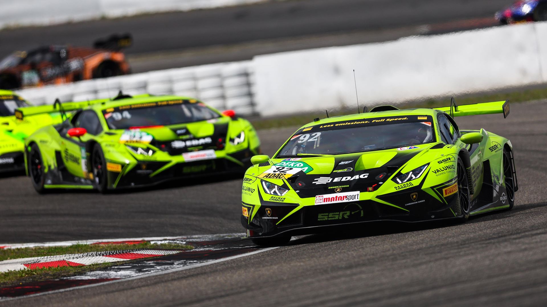 Lamborghini takes historic 150th GT3 victory in opening DTM race at the N rburgring
