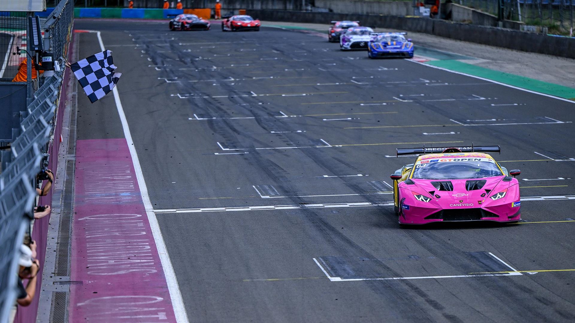 Connor Primm Pulcini Lamborghini Hurac n GT3 EVO2 Oregon Team race finish