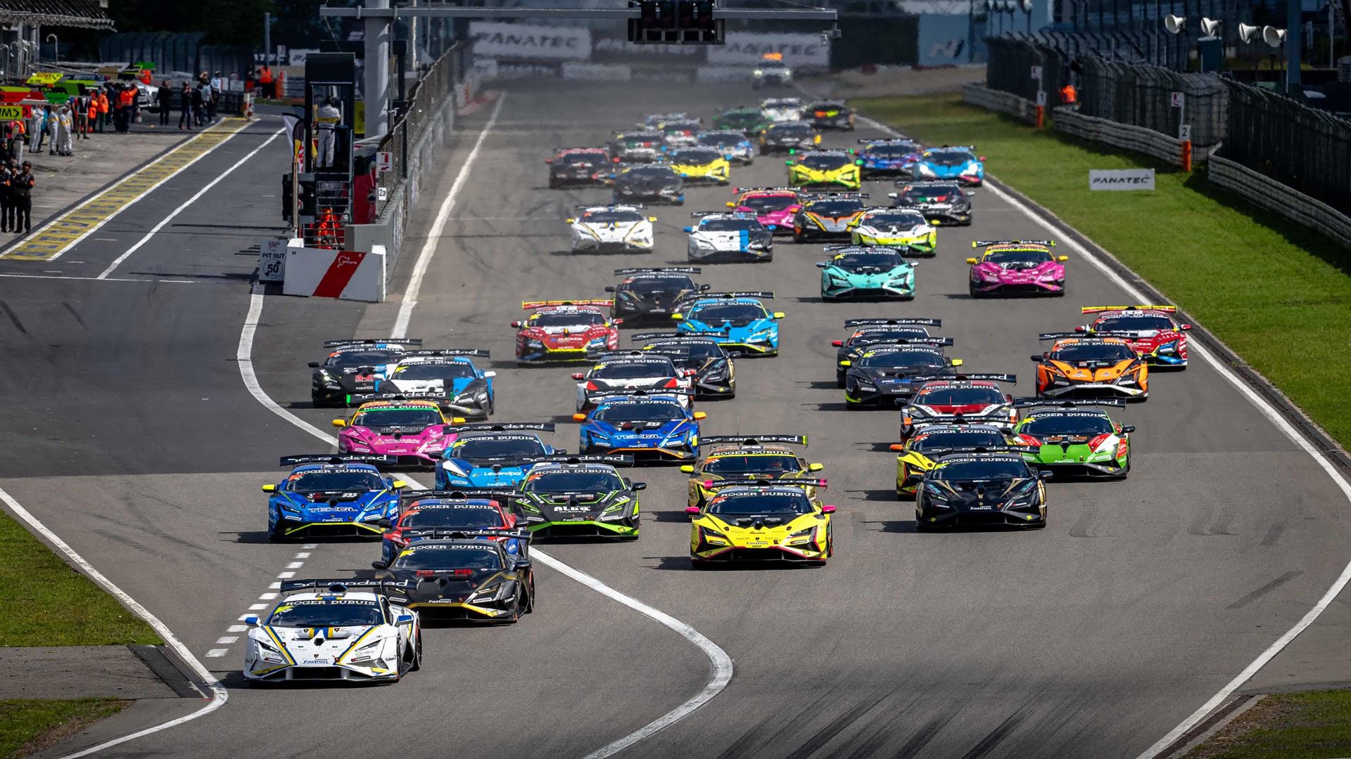 Lamborghini Super Trofeo Europe N rburgring Race Start