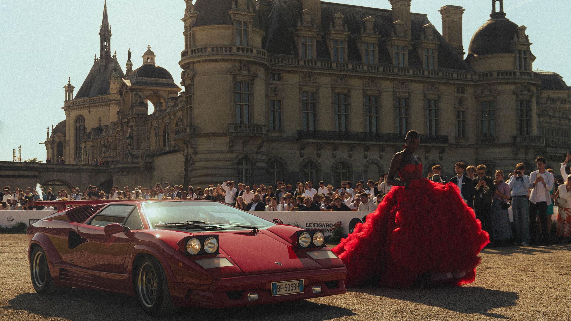 Automobili Lamborghini at Chantilly Arts l gance 2024