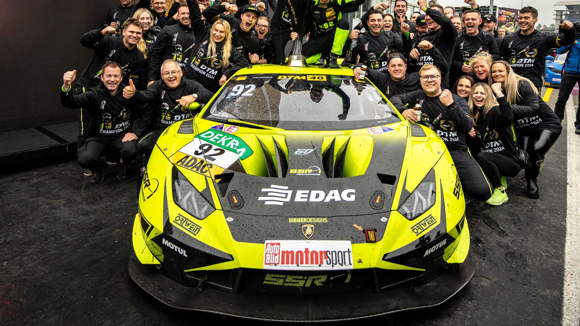 Lamborghini creates history as Bortolotti clinches DTM title in Hockenheim season finale