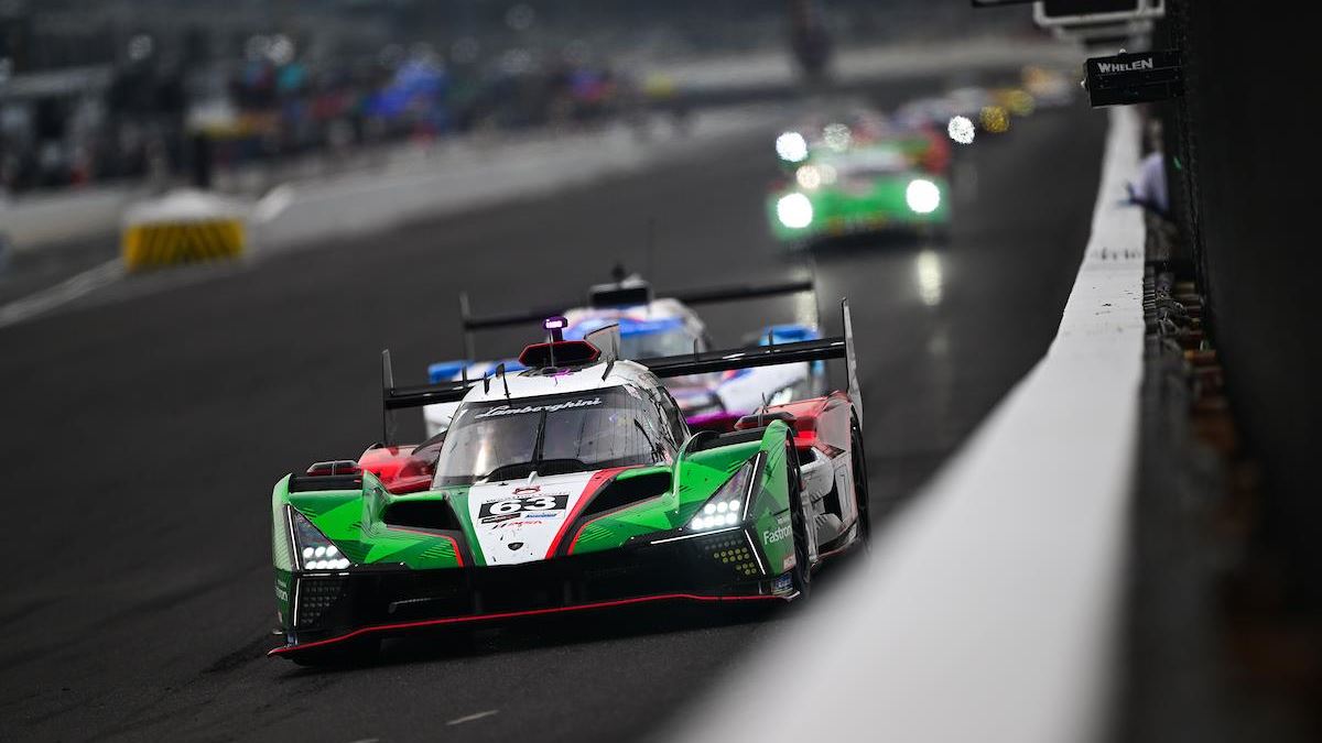 Strong Lamborghini SC63 pace goes unrewarded in the Battle on the Bricks at Indianapolis