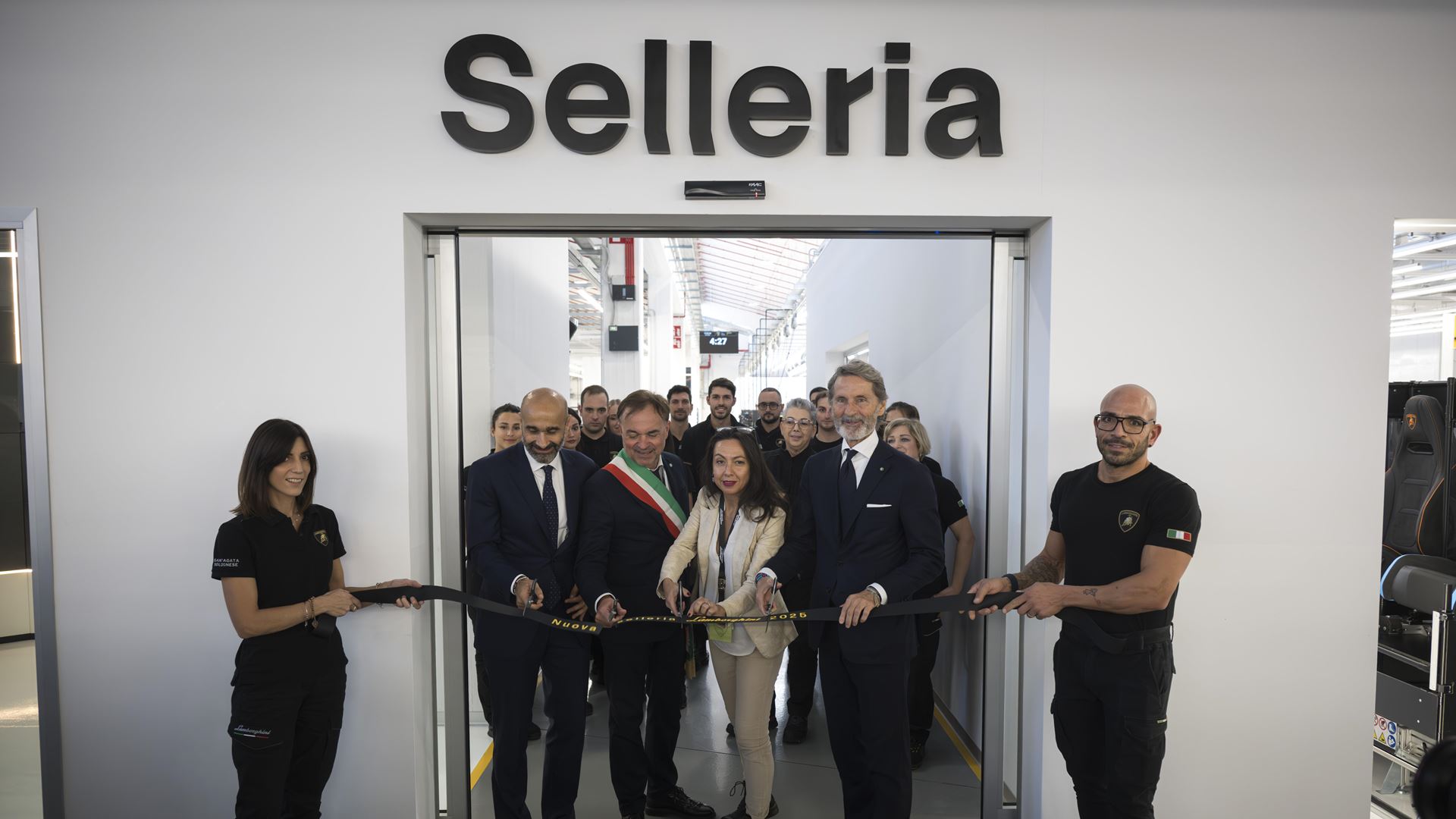 Automobili Lamborghini inaugurates its new Selleria alongside transformed Revuelto and Temerario production line
