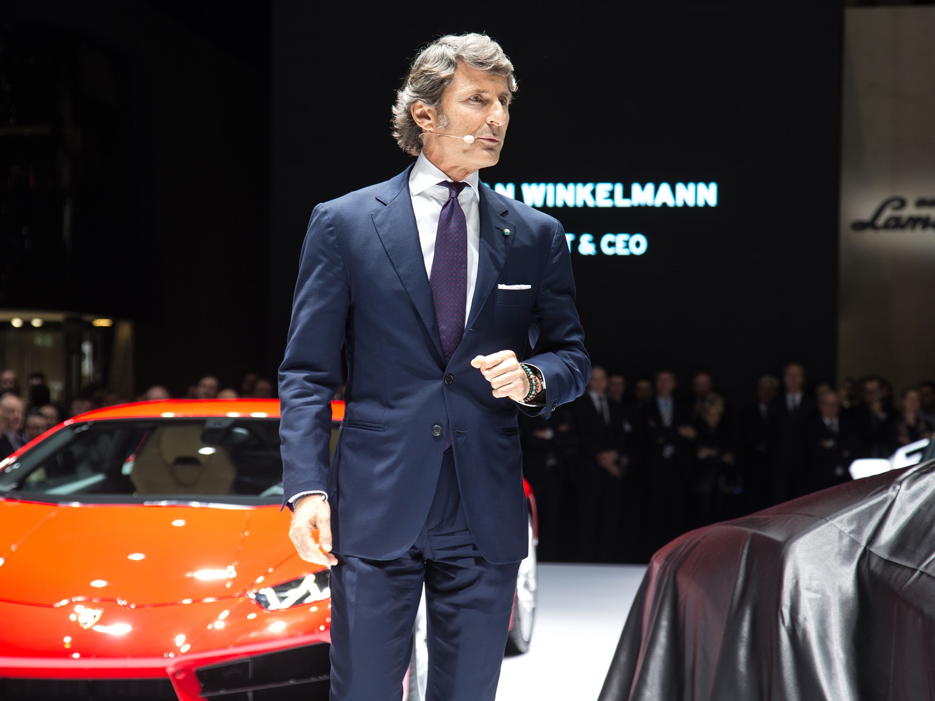 Stephan Winkelmann, President and CEO of Automobili Lamborghini and new ...