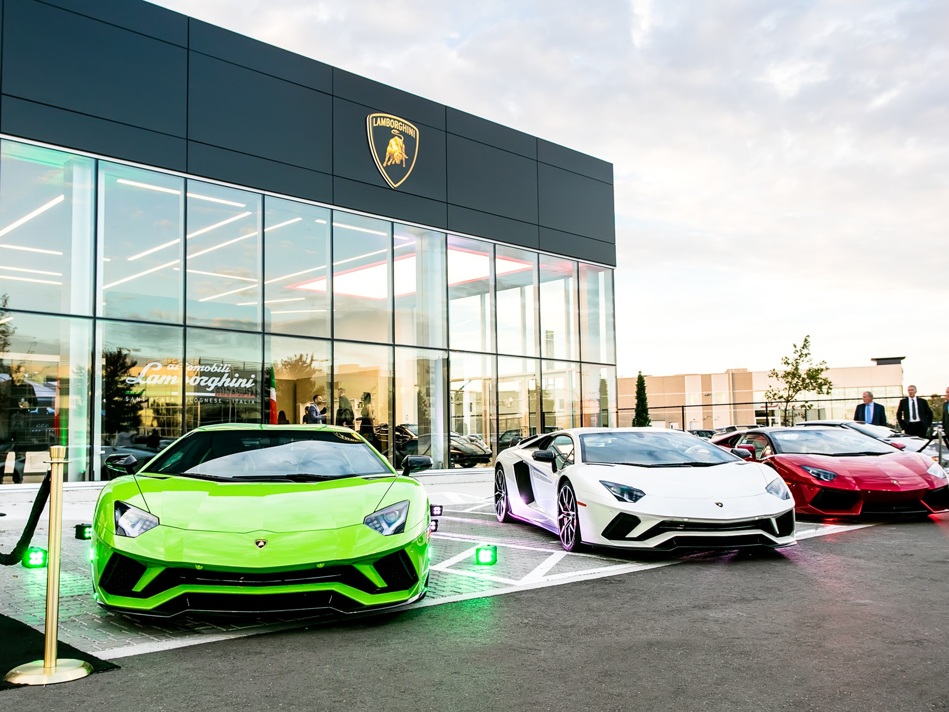 Lamborghini Uptown Toronto Grand Opening