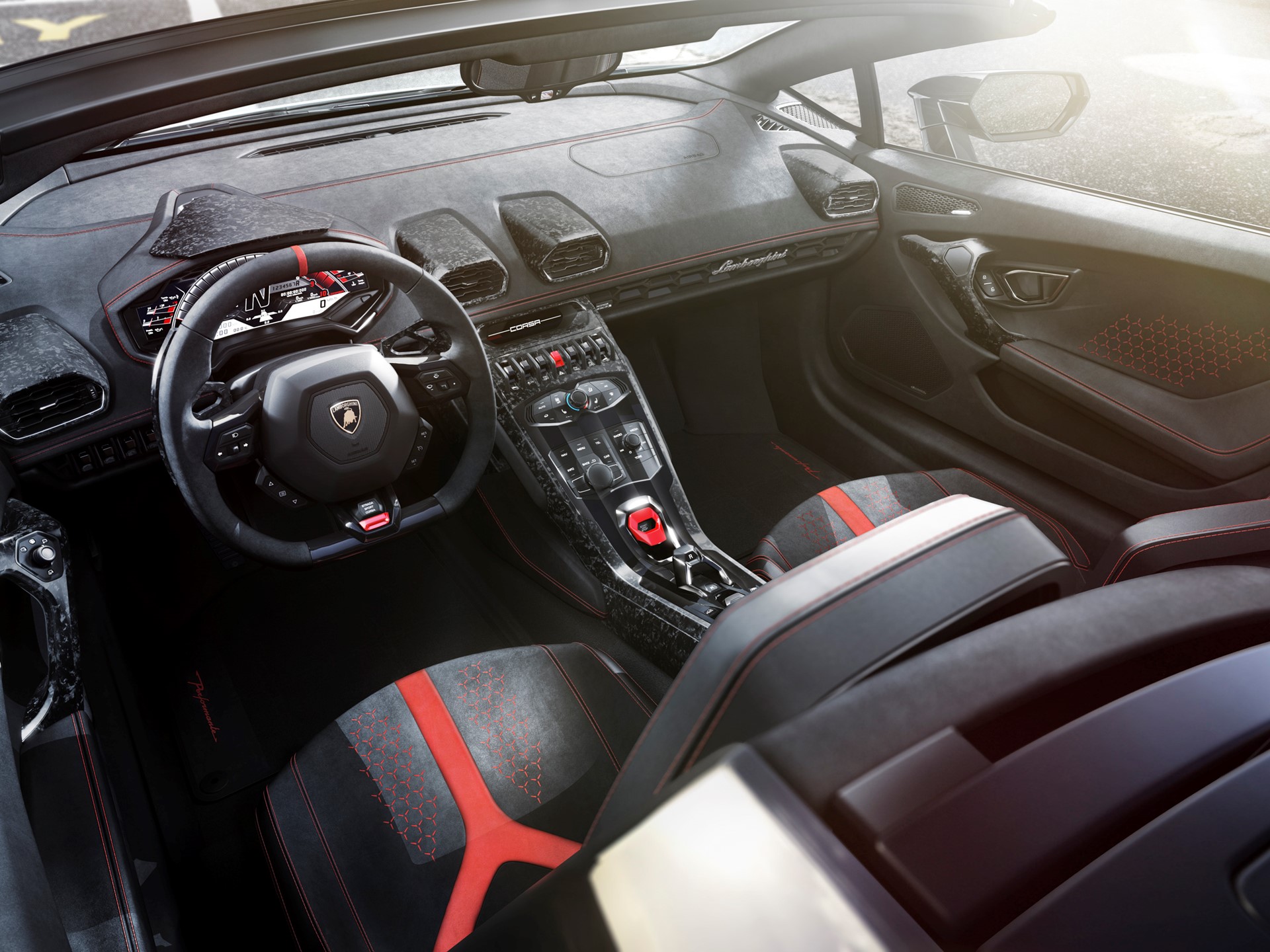 Huracan Performante Spyder Interior 01