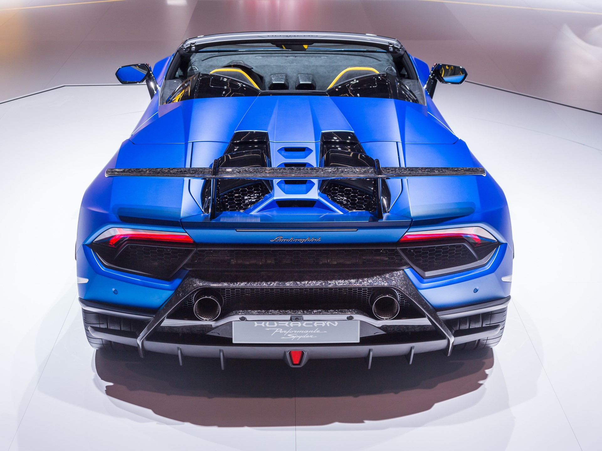 Huracàn performante spyder Geneva motor show 2018