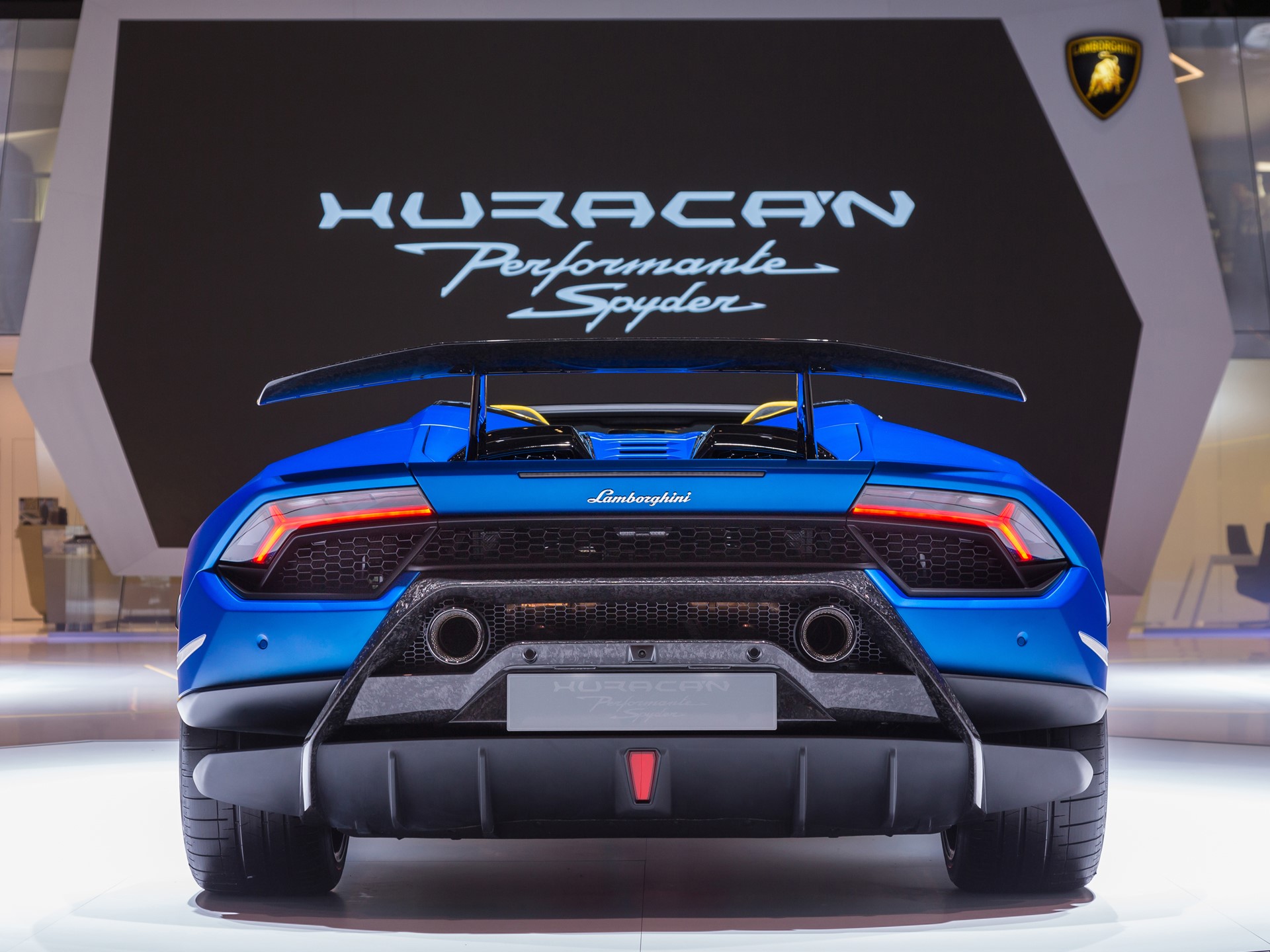 Huracàn performante spyder Geneva motor show 2018