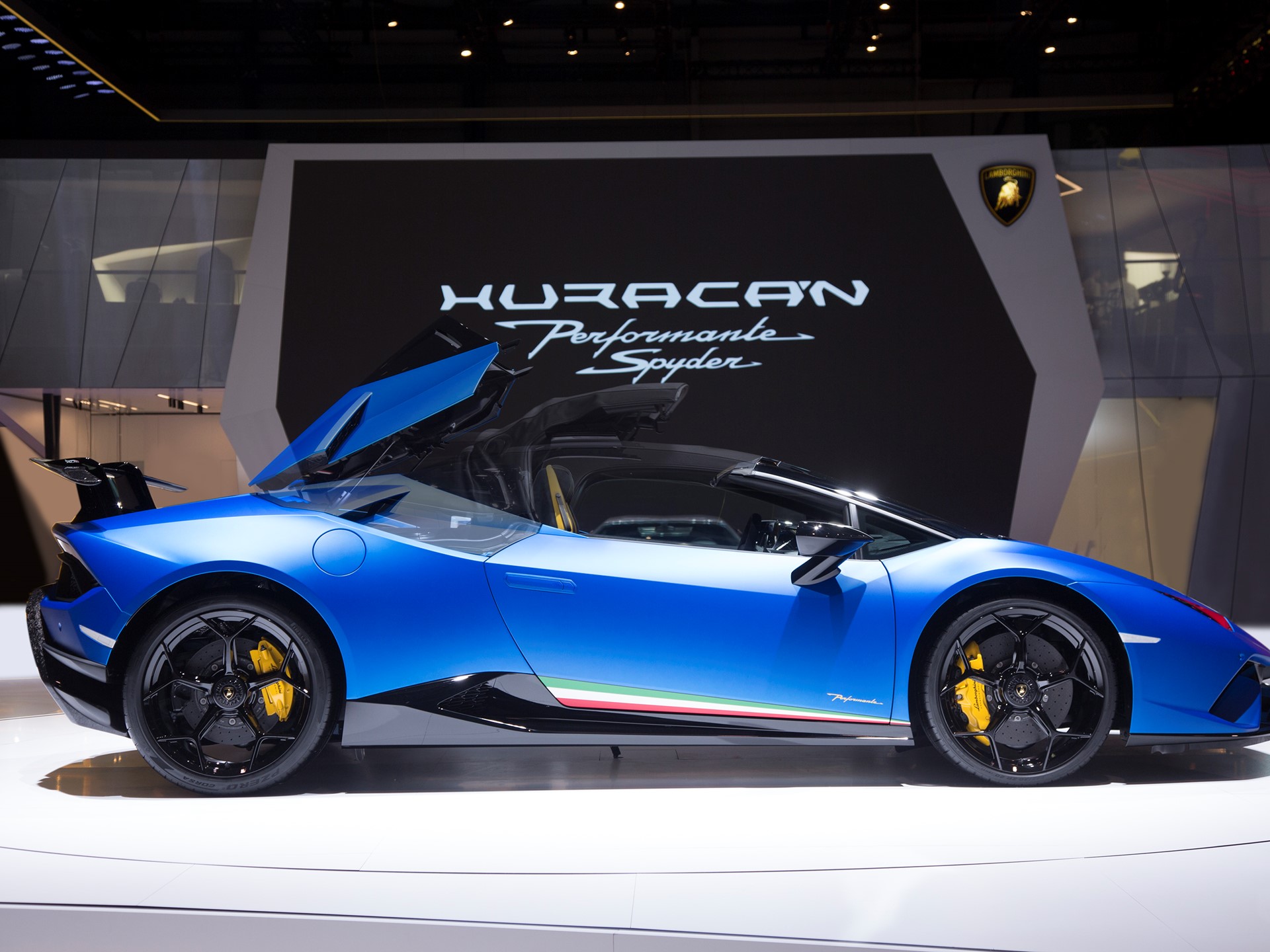 Huracàn performante spyder Geneva motor show 2018