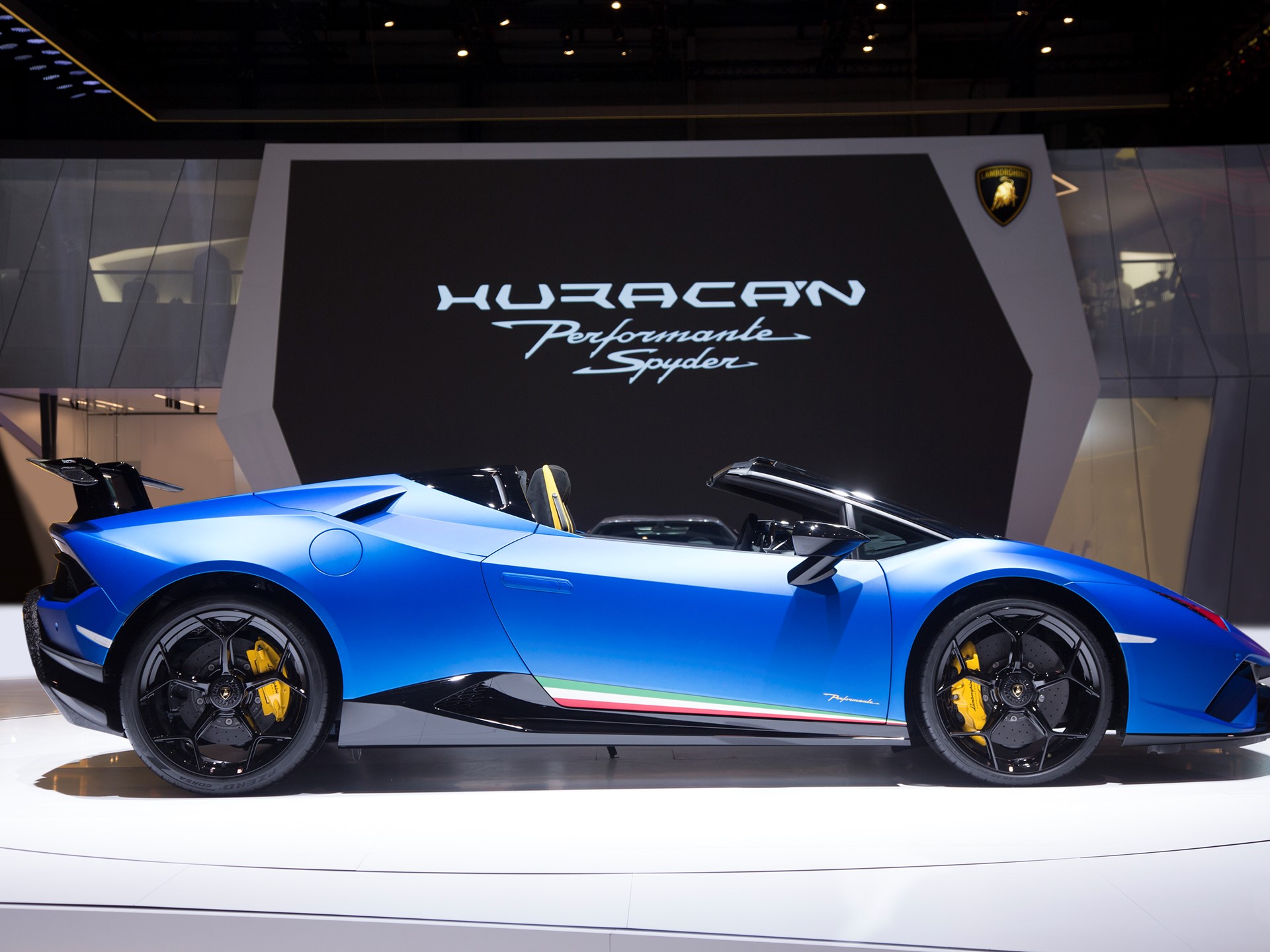 Huracàn performante spyder Geneva motor show 2018
