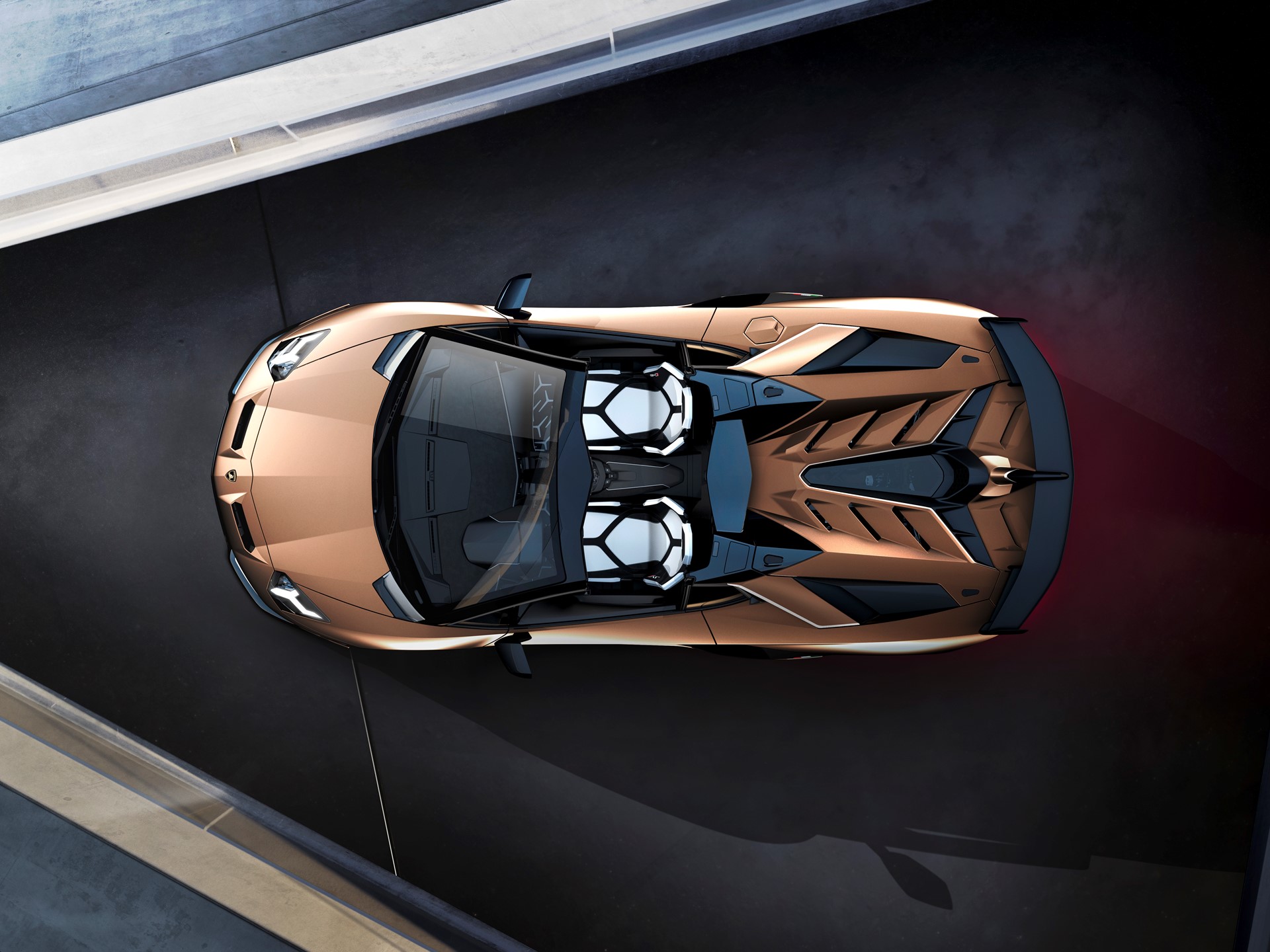 Aventador SVJ Roadster Top