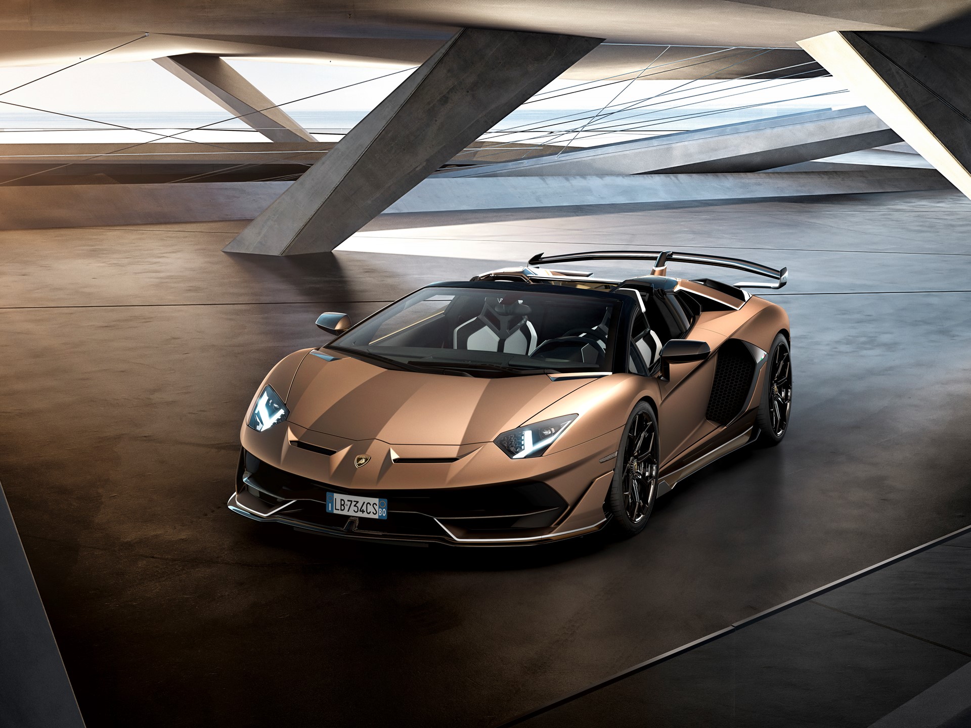 Aventador SVJ Roadster Front 02