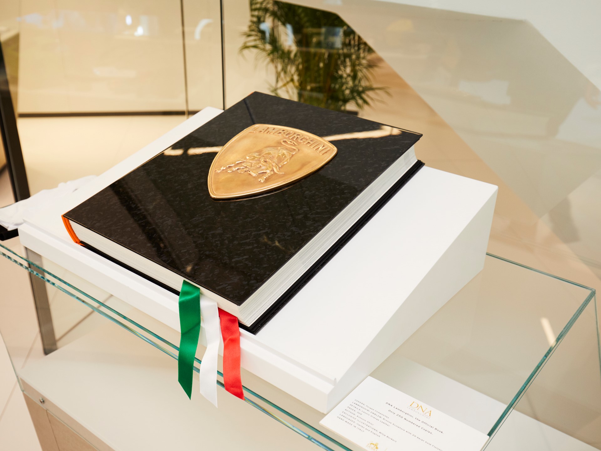 DNA Lamborghini book by D’Oro Collection at IAA 2019 in Frankfurt
