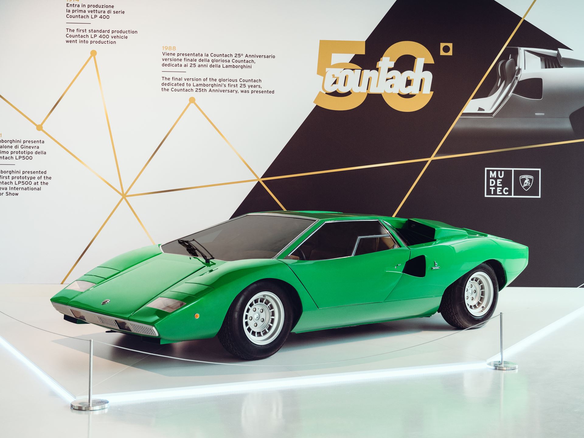 Lamborghini Countach Verde