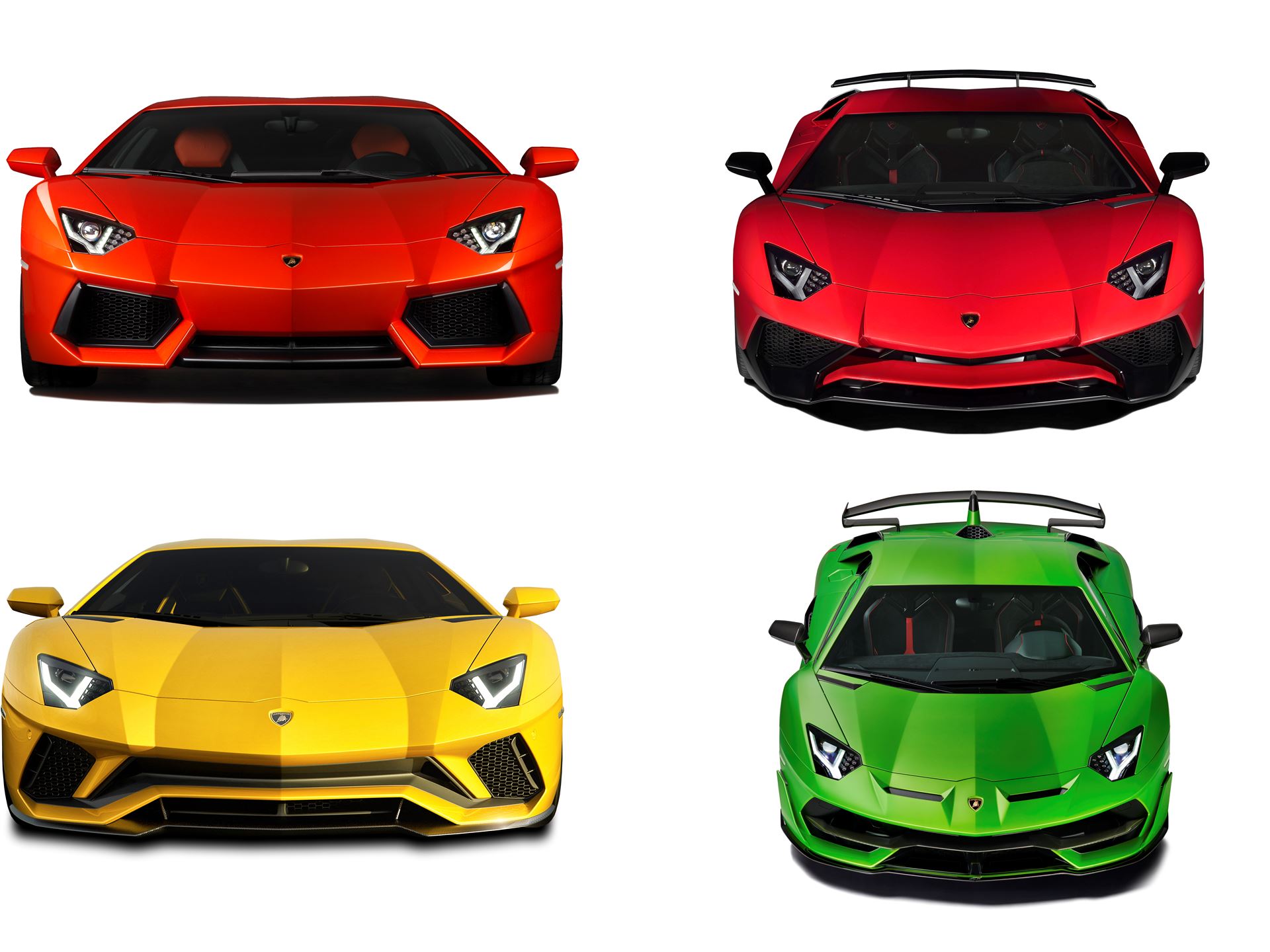 Aventador Front Evolution